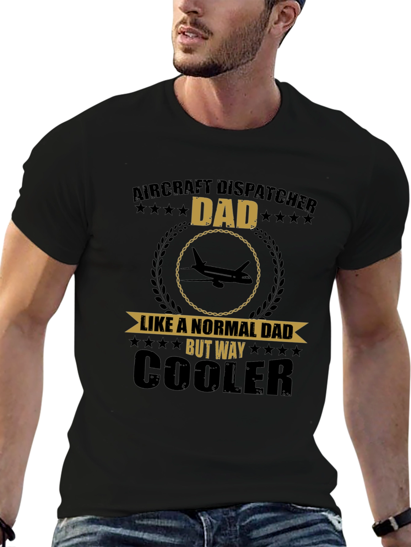 Aircraft Dispatcher Dad T-Shirt - Way Cooler