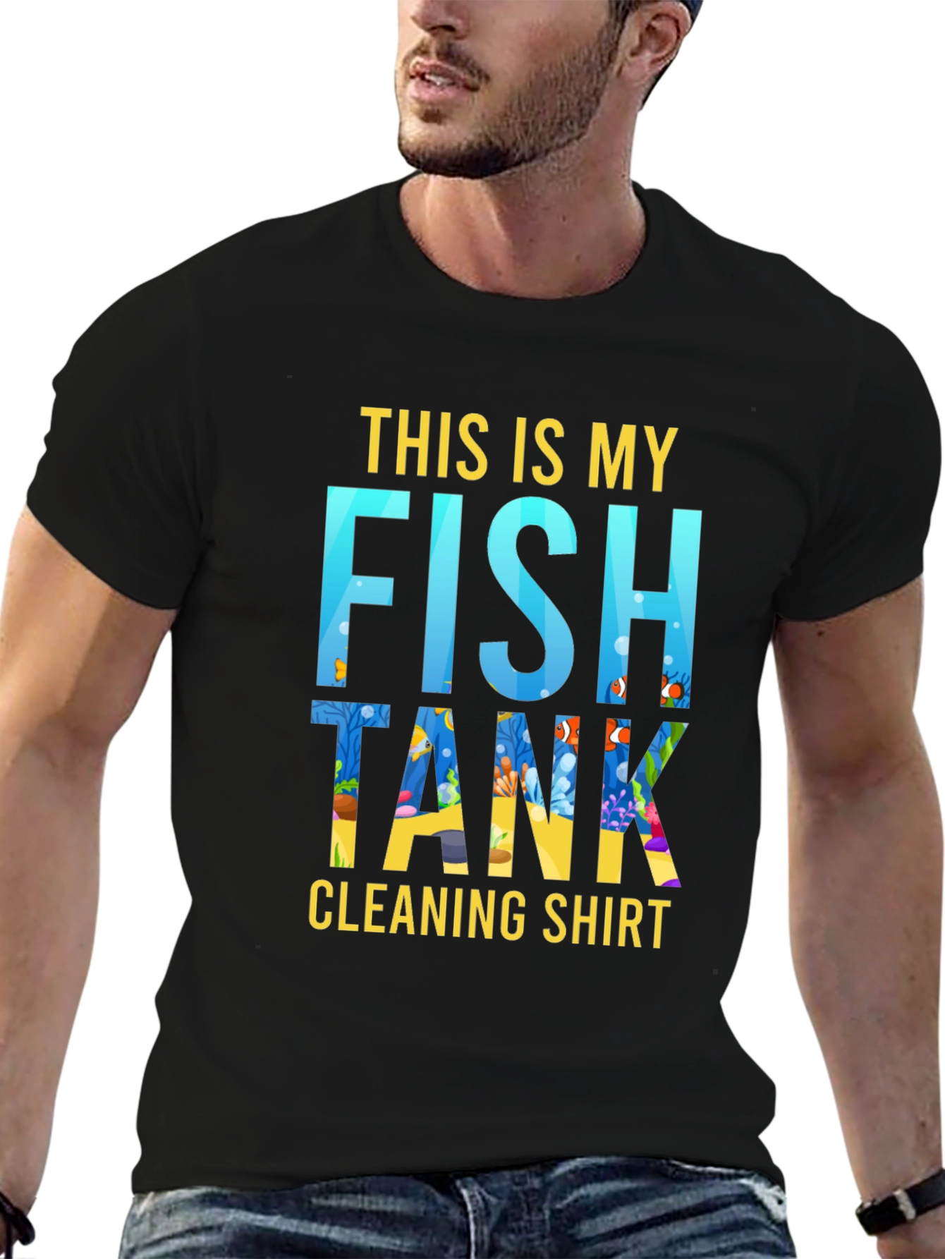 Funny Fish Tank Cleaning Shirt for Aquarium Lovers