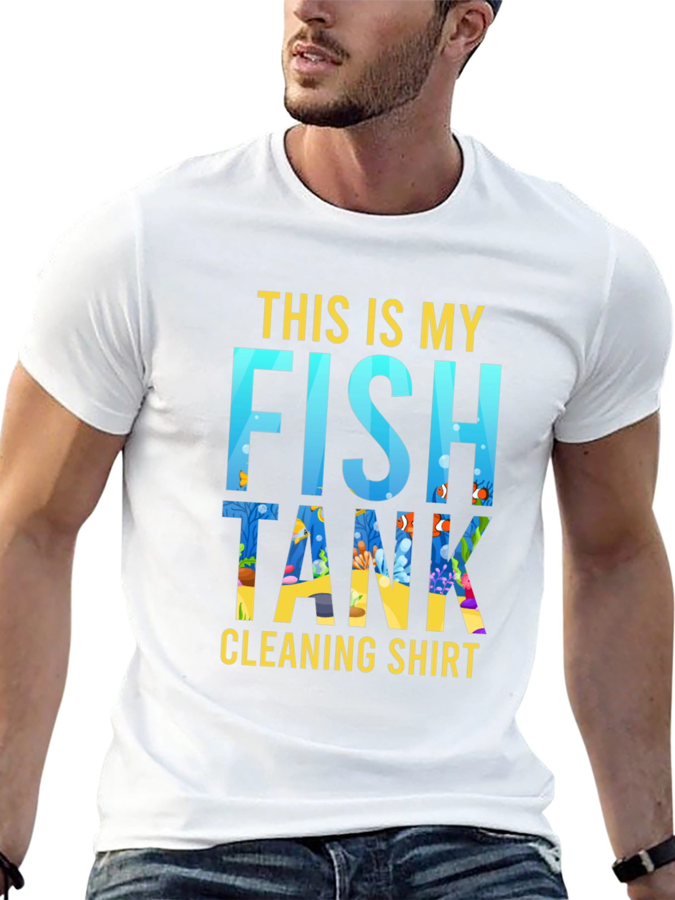 Funny Fish Tank Cleaning Shirt for Aquarium Lovers