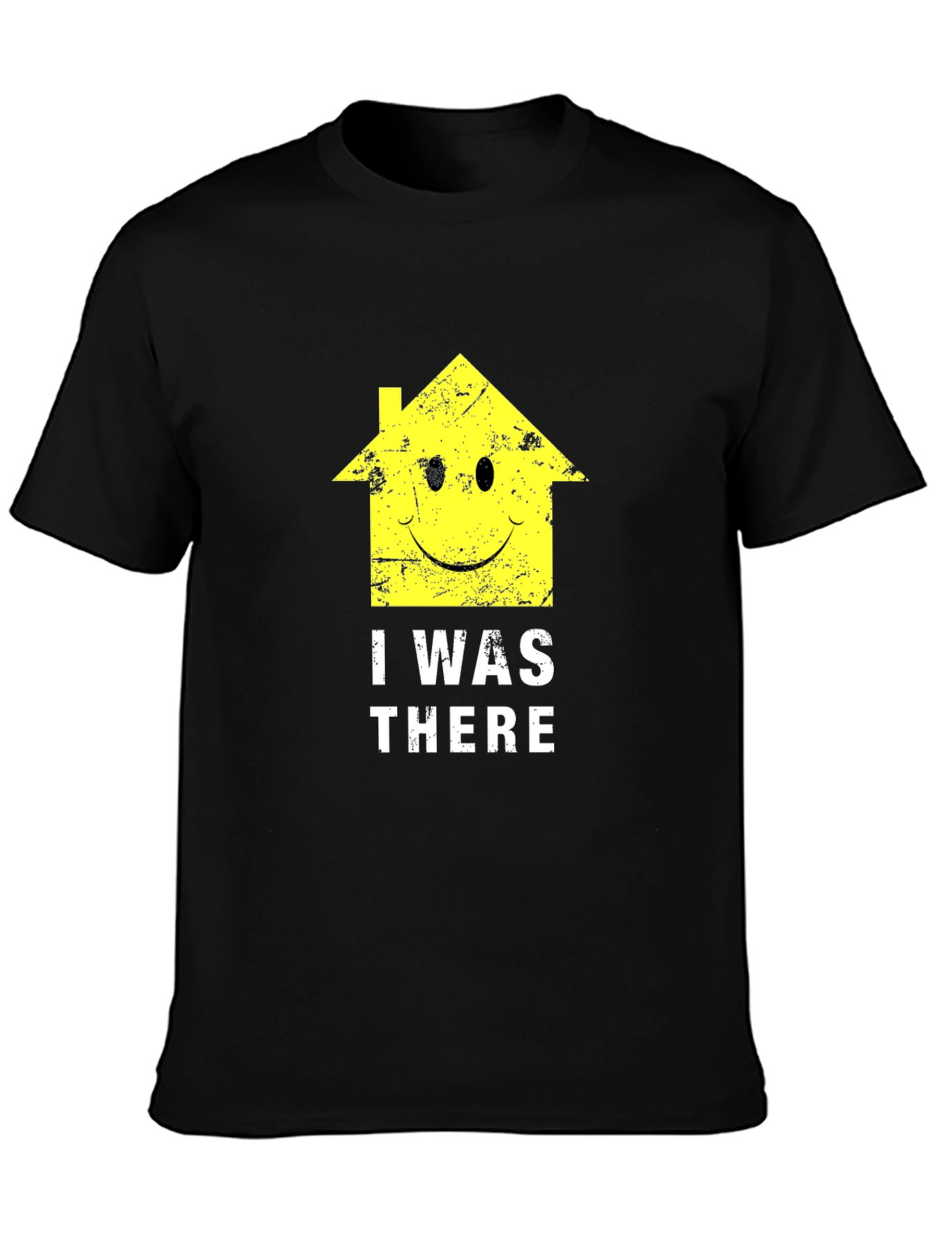 I Was There Smiley House Graphic T-Shirt