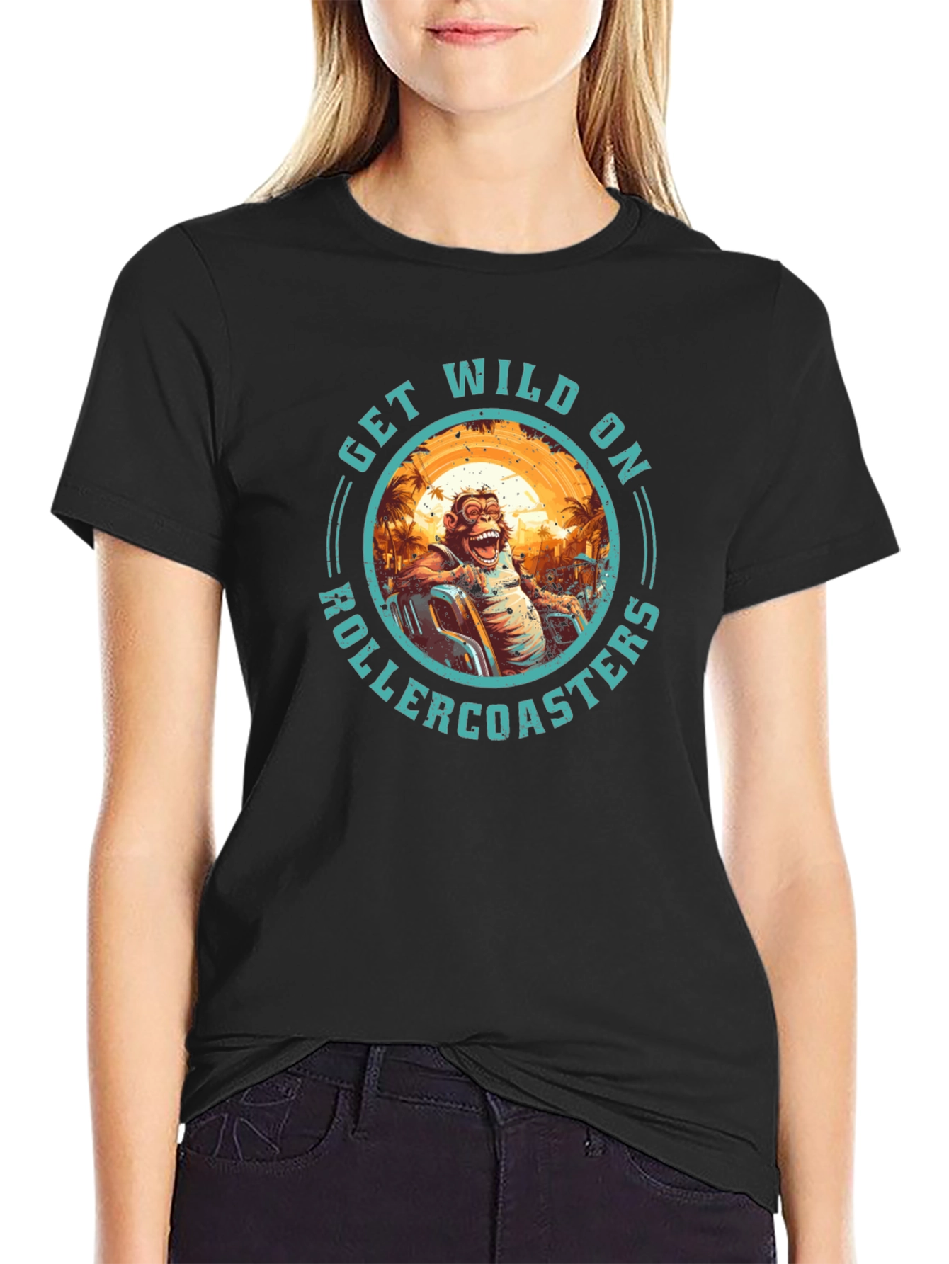 Get Wild on Rollercoasters T-Shirt