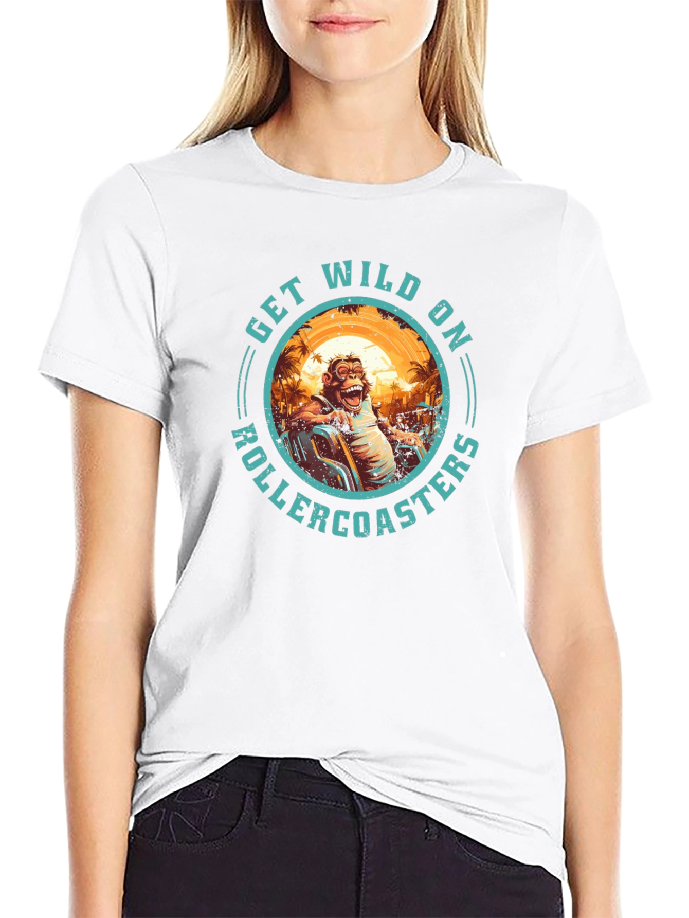 Get Wild on Rollercoasters T-Shirt