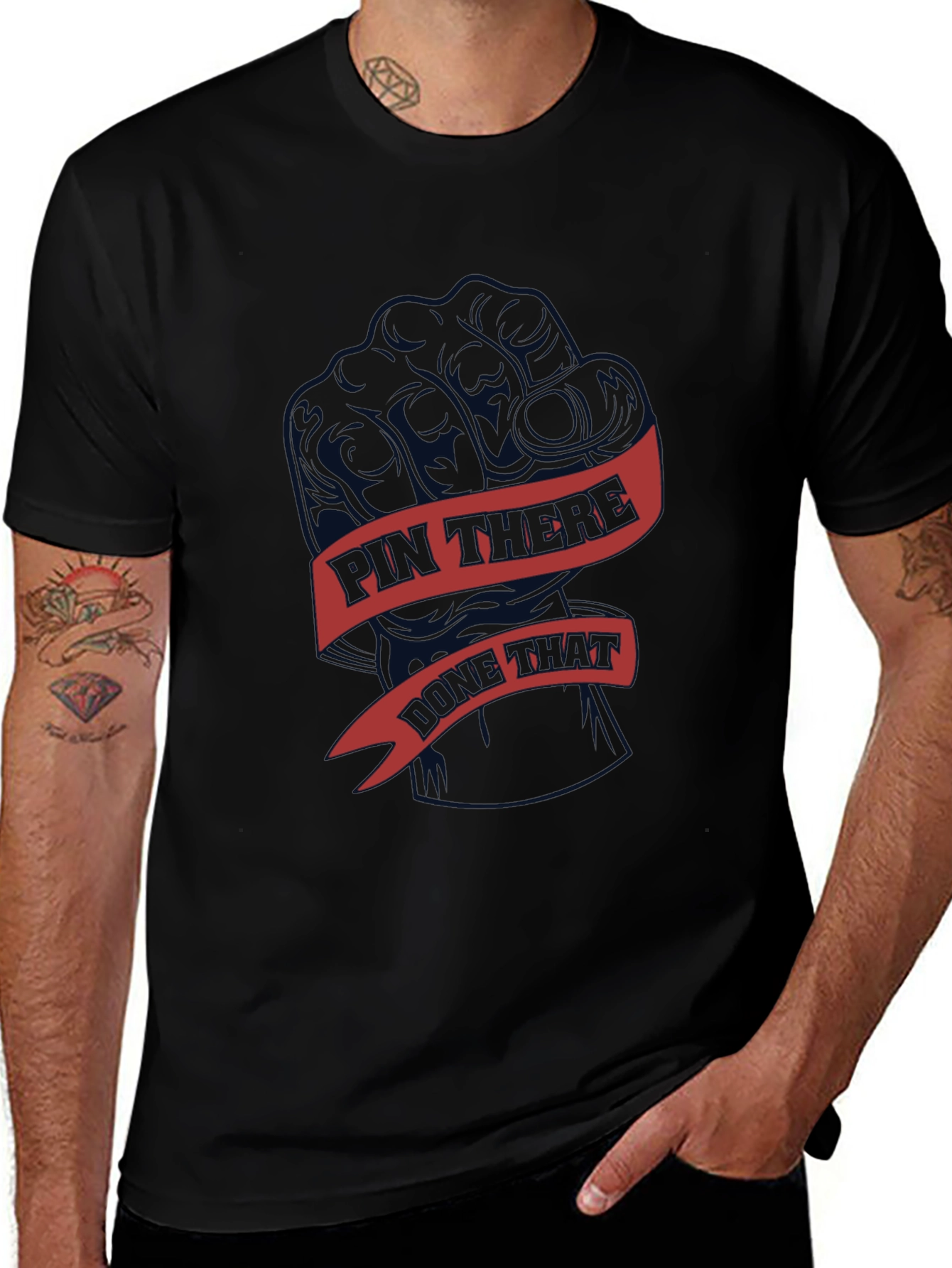 Black Pin There Done That Graphic Tee