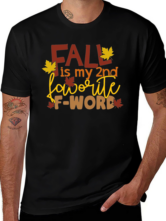 Fall My 2nd Favorite F-Word Graphic Tee
