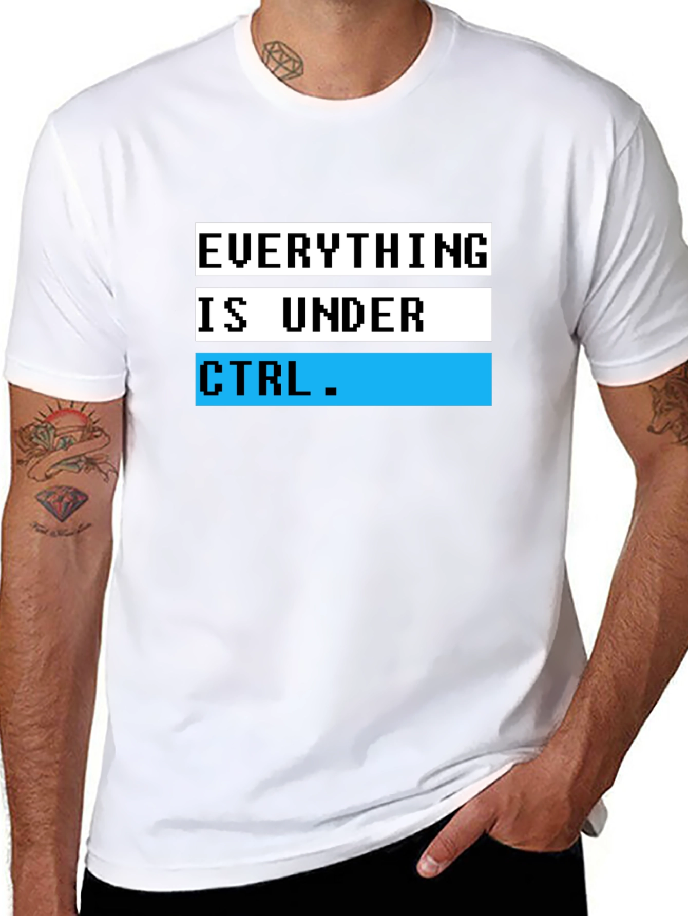 CTRL Graphic T-Shirt - Everything is Under Control