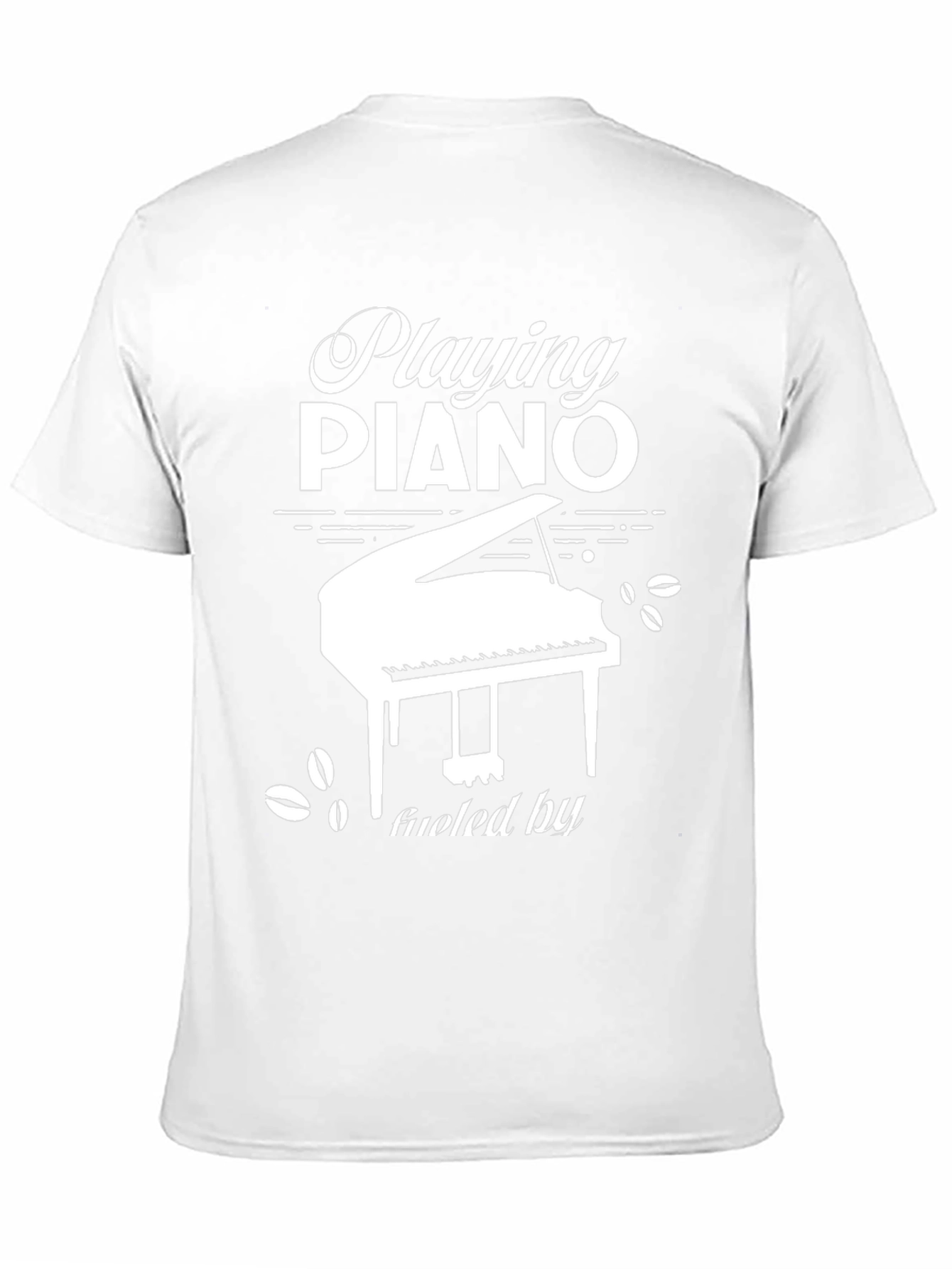 Playing Piano T-Shirt - Music Lover Tee