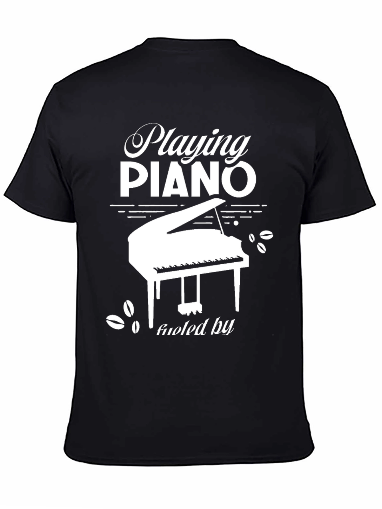 Playing Piano T-Shirt - Music Lover Tee