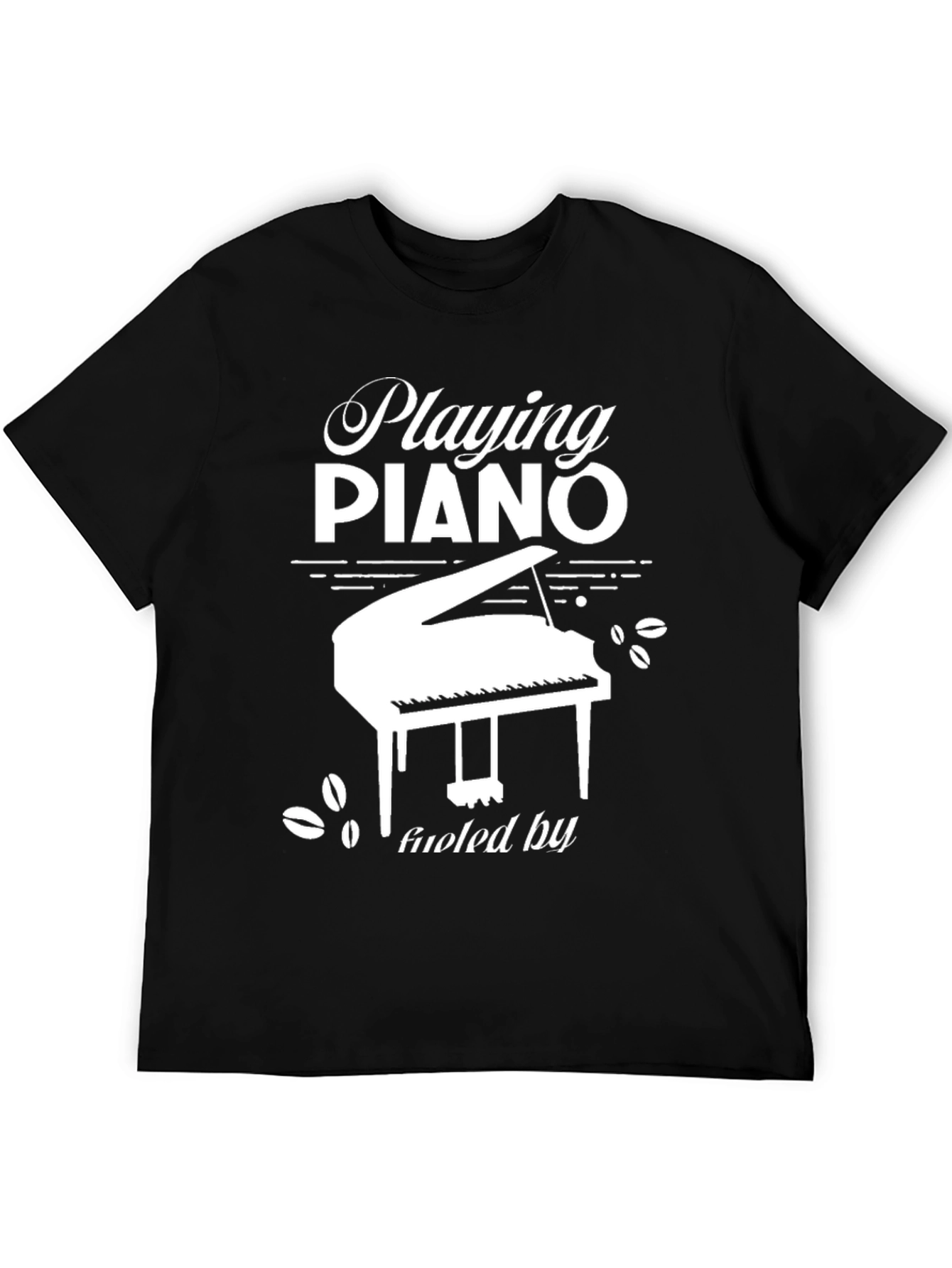Playing Piano T-Shirt - Music Lover Tee