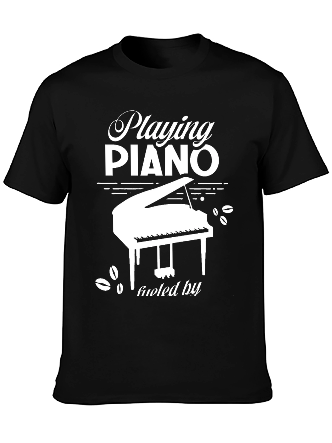 Playing Piano T-Shirt - Music Lover Tee