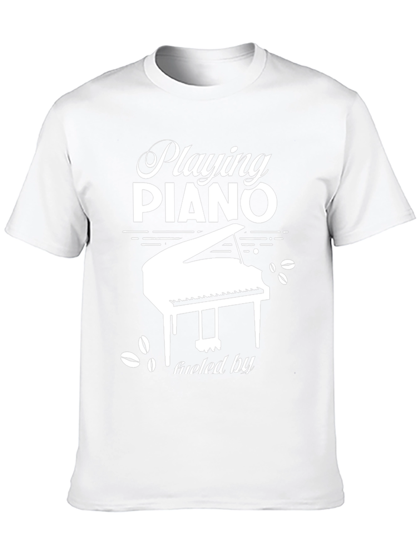 Playing Piano T-Shirt - Music Lover Tee
