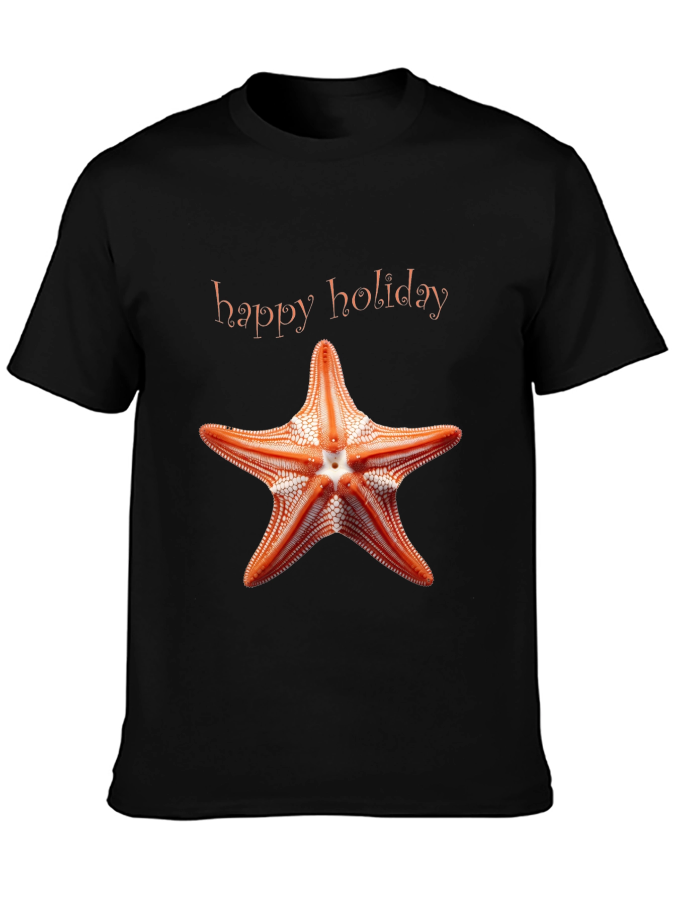 Happy Holiday Starfish Graphic Tee