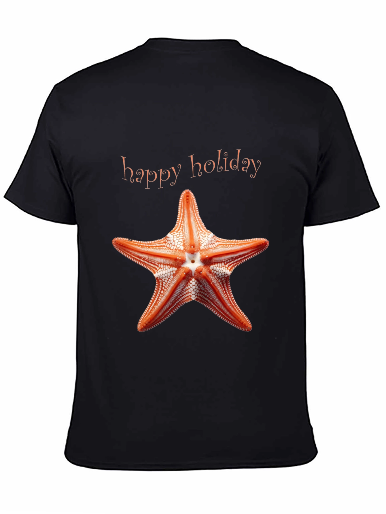Happy Holiday Starfish Graphic Tee
