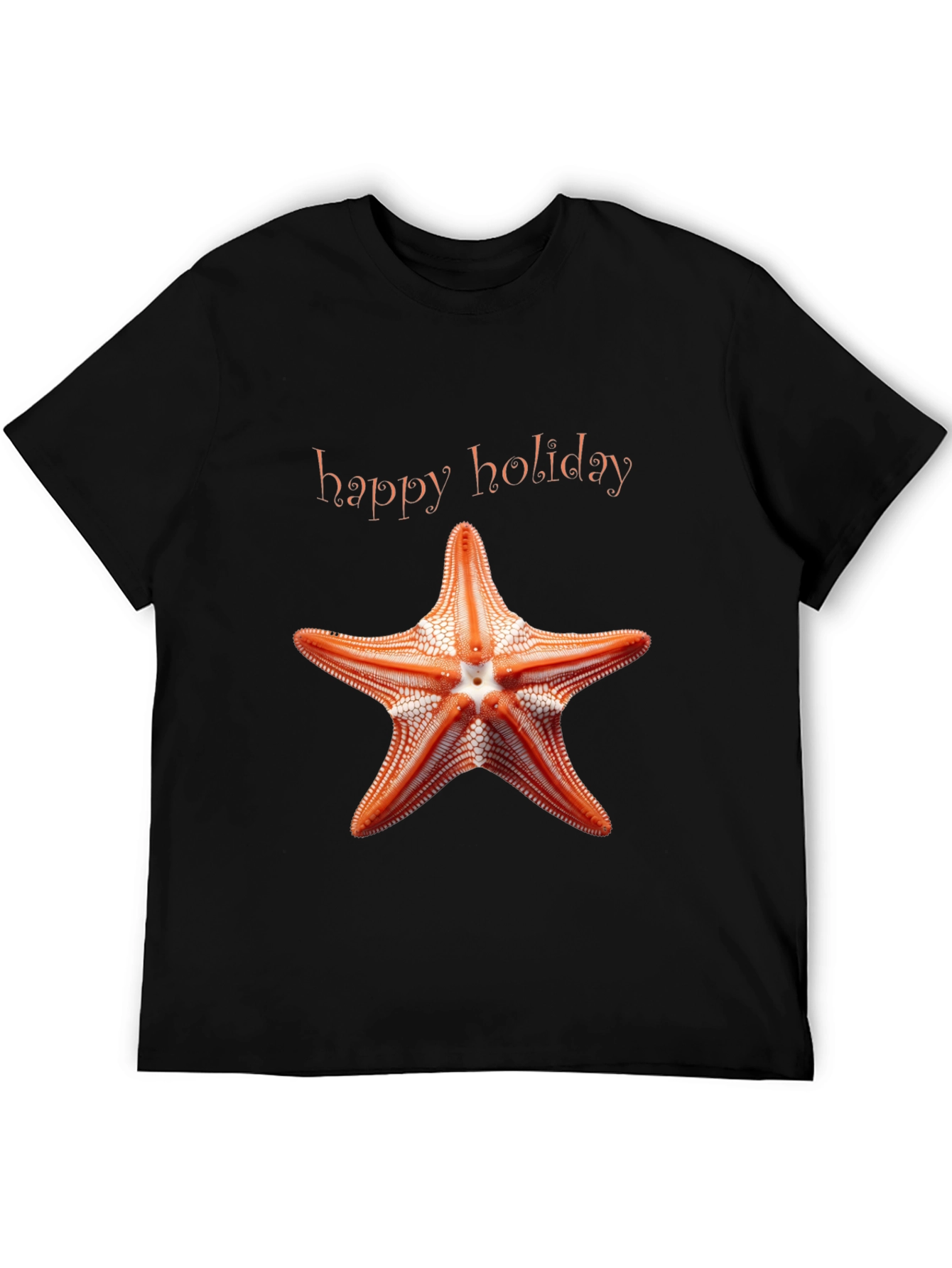 Happy Holiday Starfish Graphic Tee