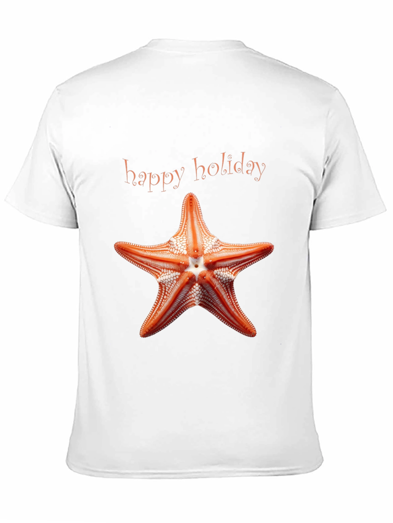Happy Holiday Starfish Graphic Tee