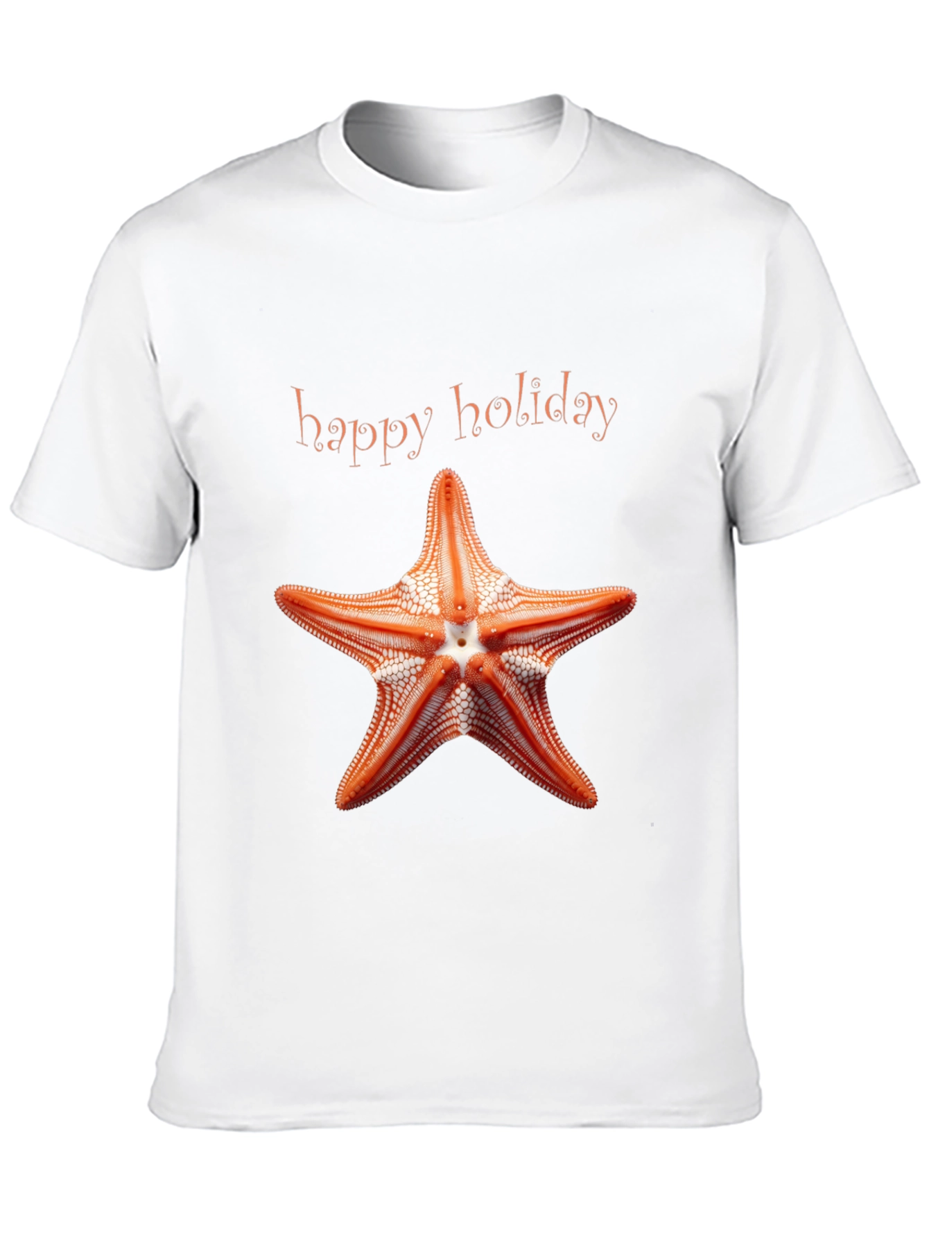Happy Holiday Starfish Graphic Tee