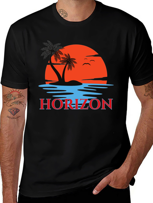 Horizon Tropical Sunset T-Shirt