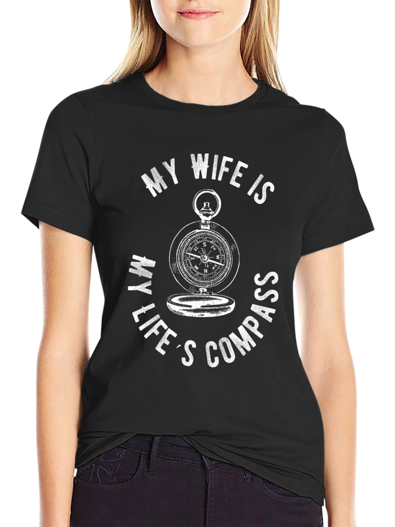 My Wife Is My Lifes Compass T-Shirt