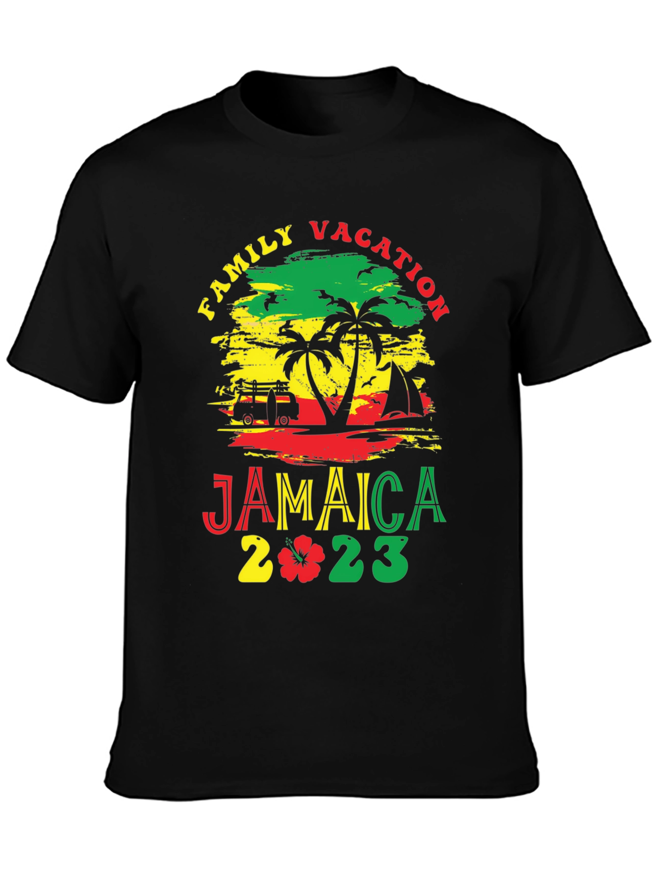 Jamaica Family Vacation 2023 T-Shirt