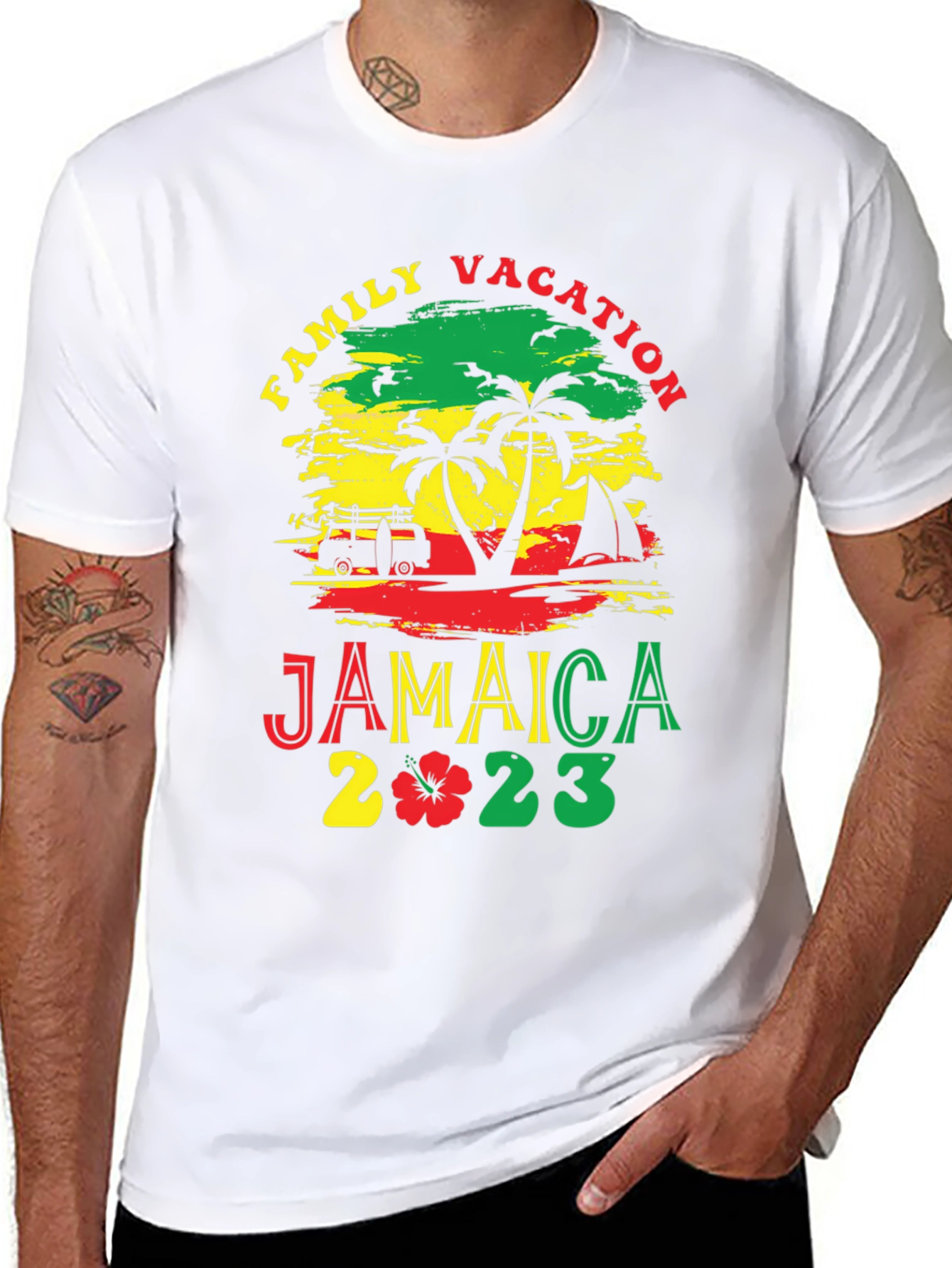 Jamaica Family Vacation 2023 T-Shirt