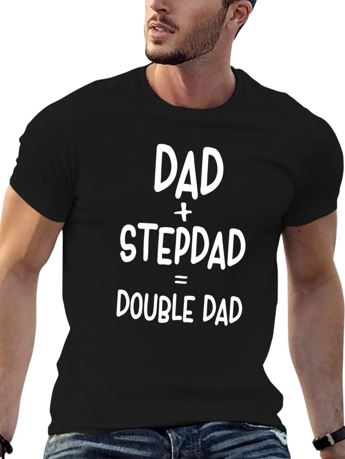 Dad + Stepdad = Double Dad T-Shirt