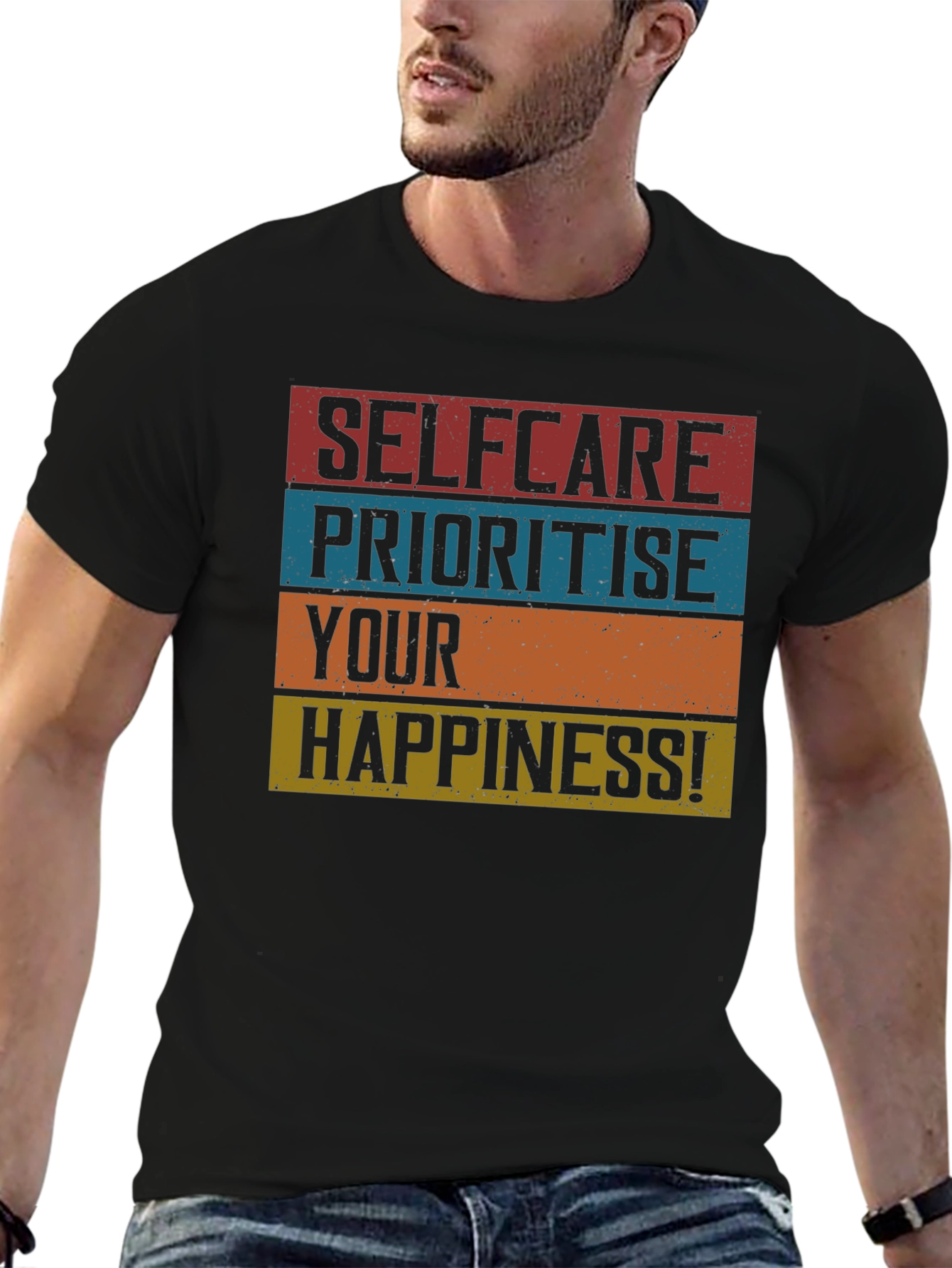 Self-Care Prioritize Happiness T-Shirt