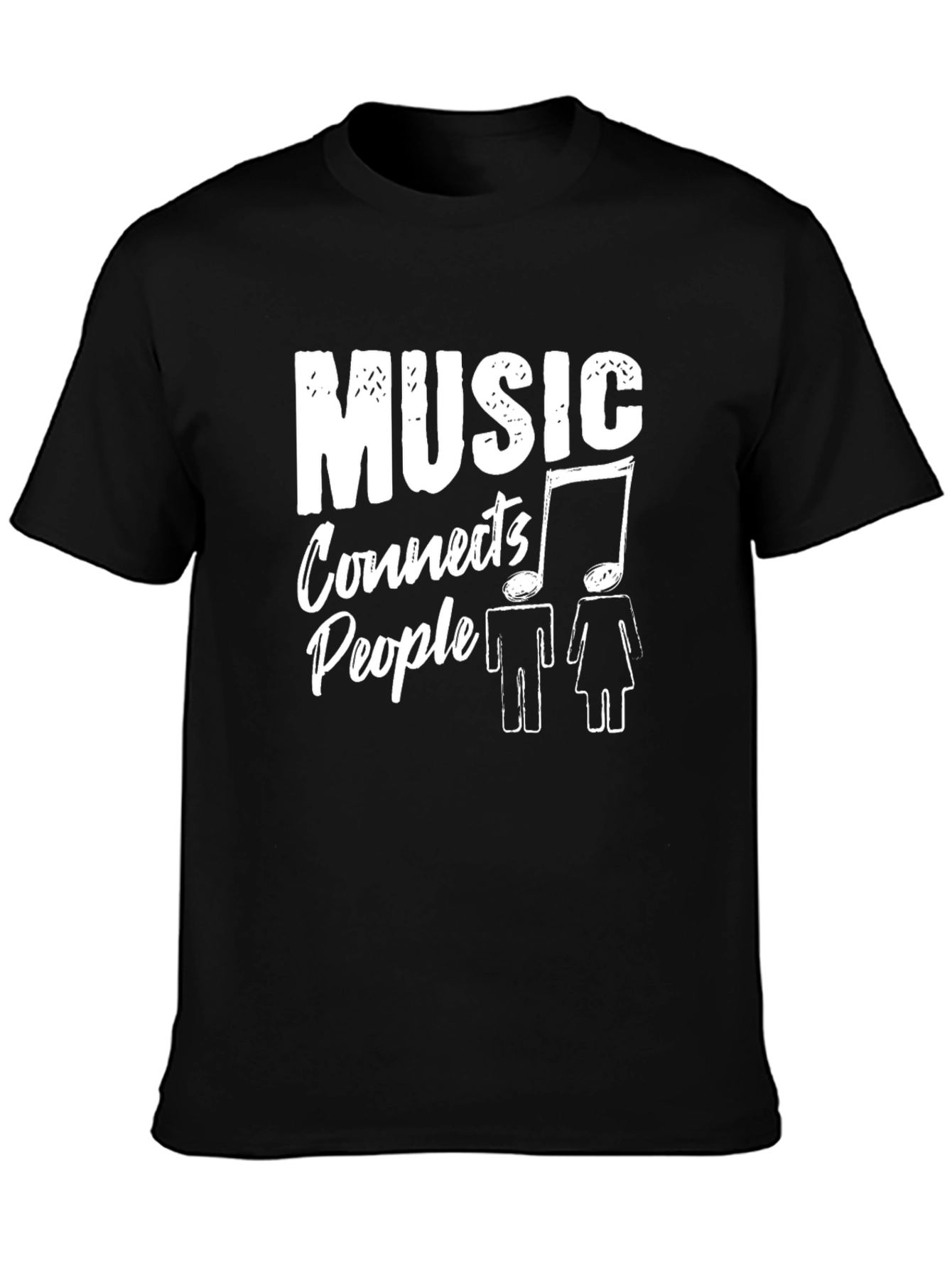 Music Connects People Graphic T-Shirt