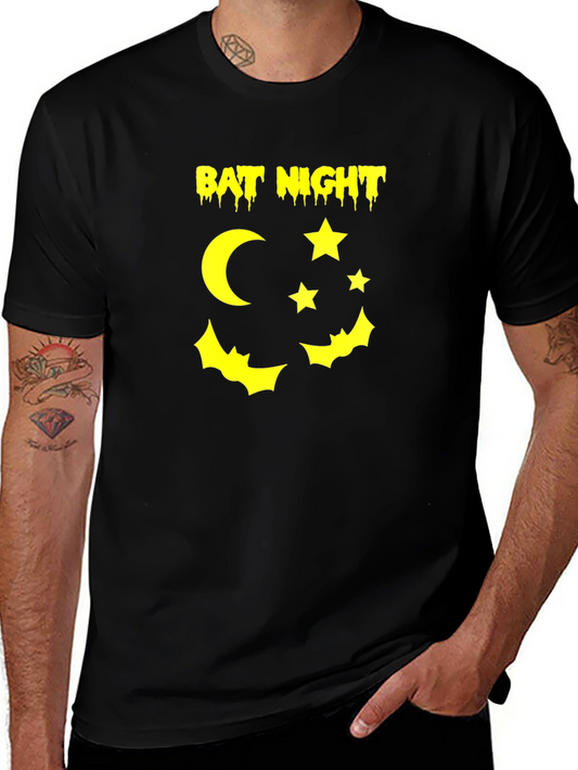 Bat Night Graphic T-Shirt