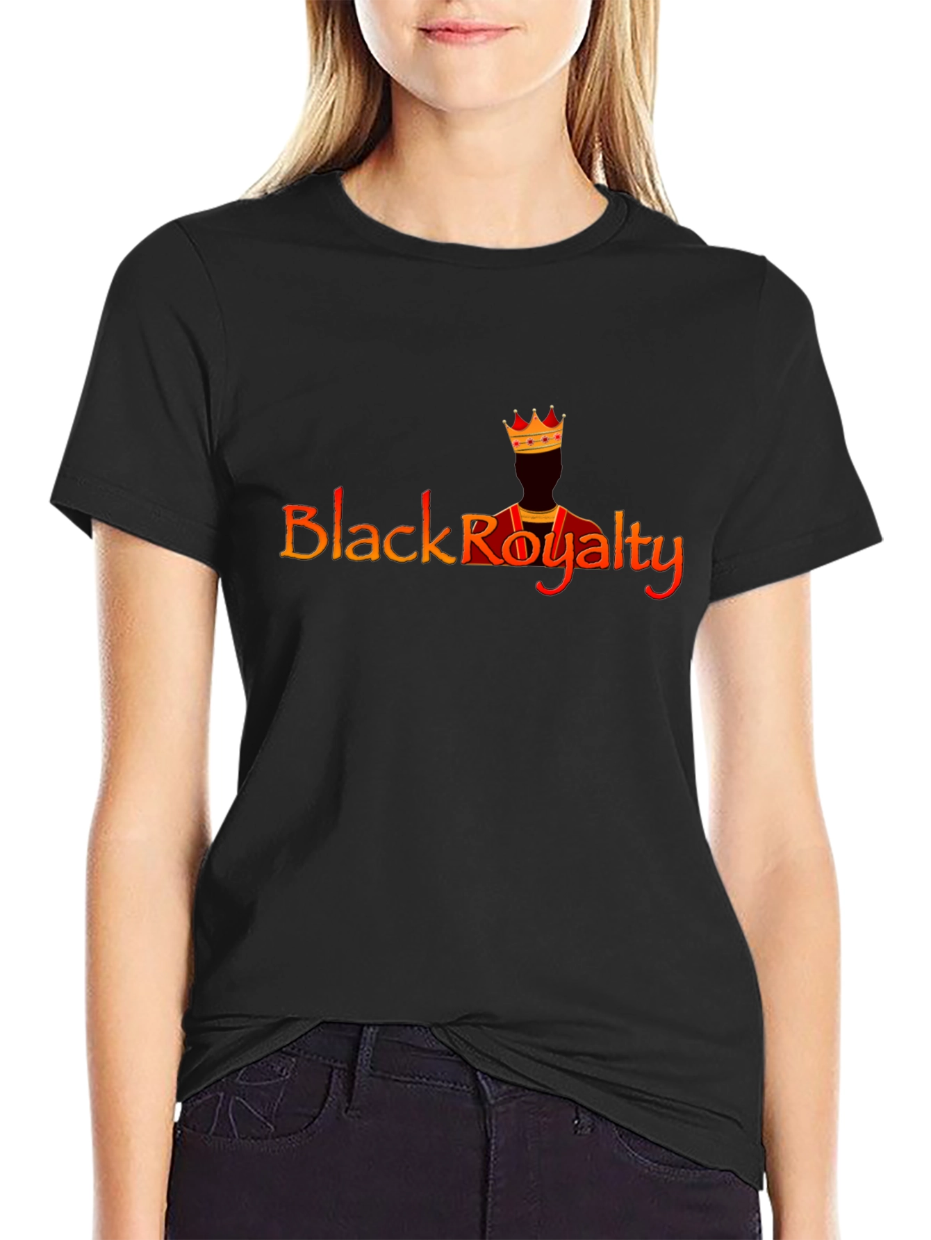 Black Royalty T-Shirt - Unique Design