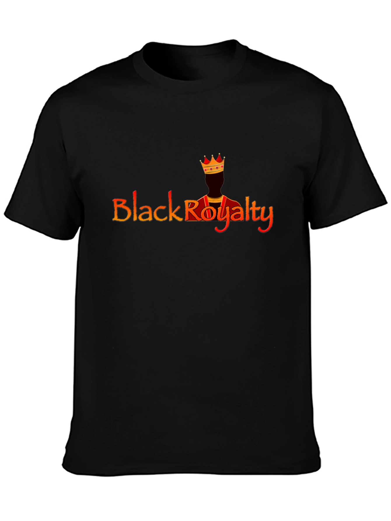 Black Royalty T-Shirt - Unique Design