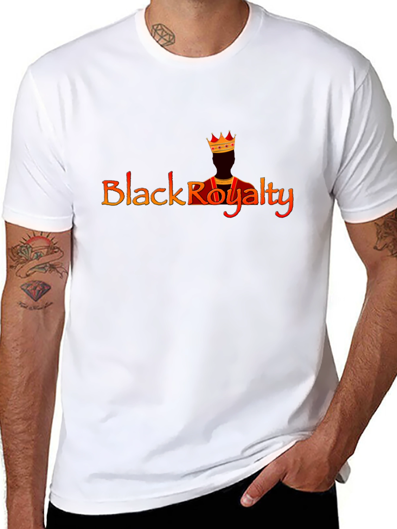 Black Royalty T-Shirt - Unique Design