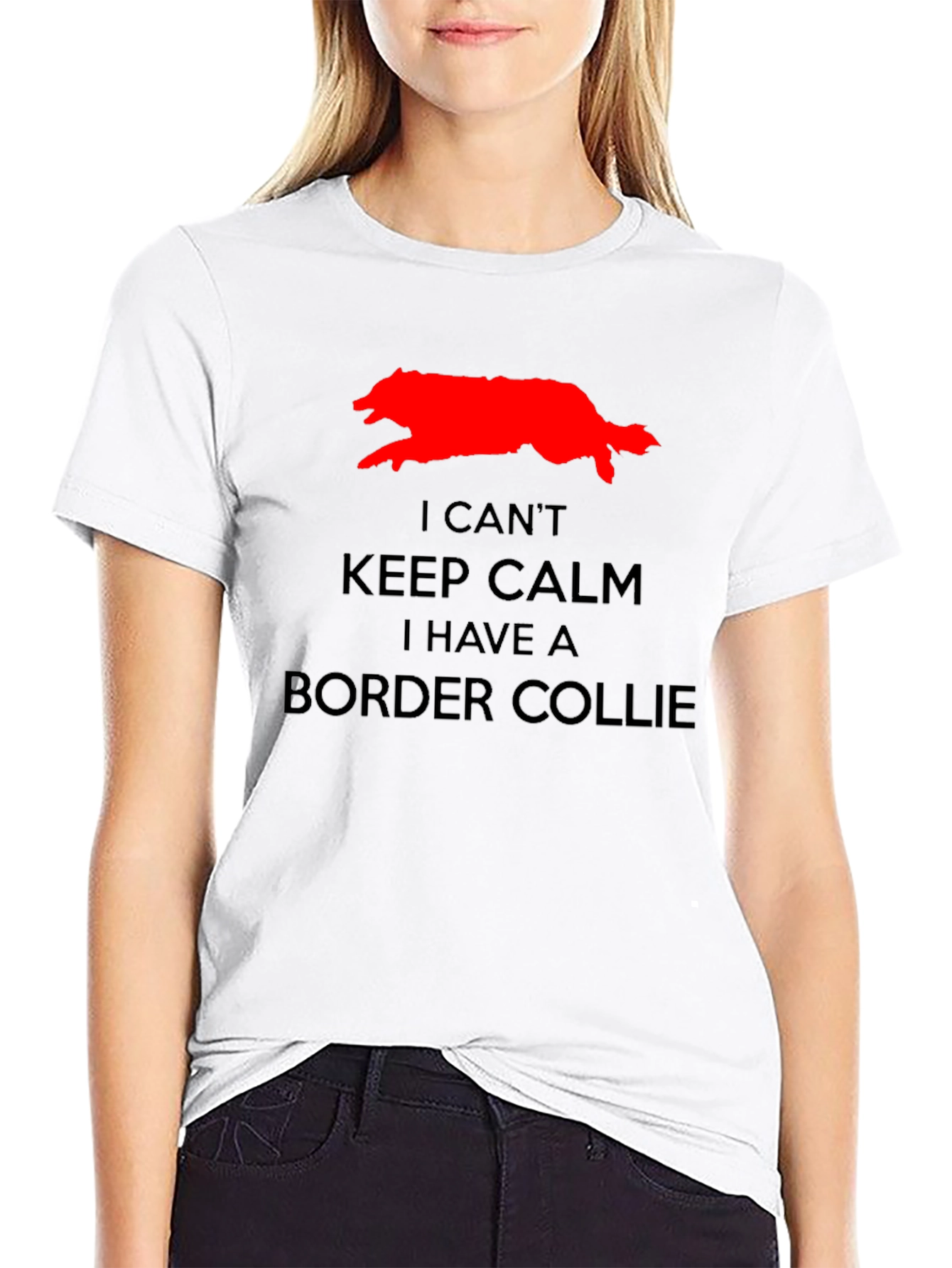I Cant Keep Calm Border Collie T-Shirt