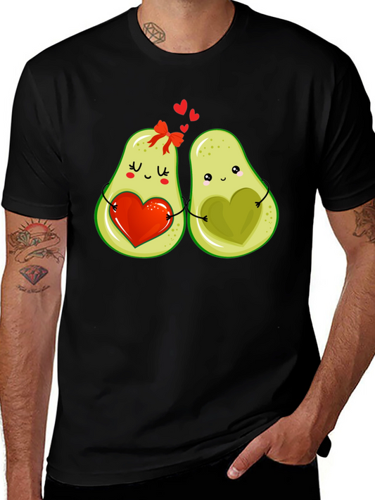 Avocado Love T-Shirt - Cute Couple Graphic Tee