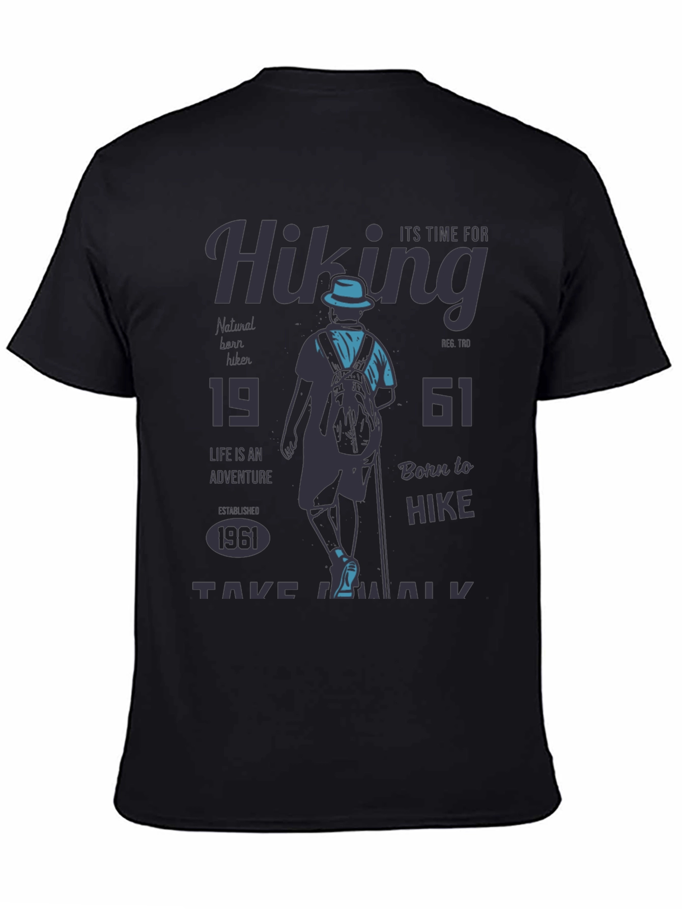 Hiking Adventure Graphic Tee - Born to Hike