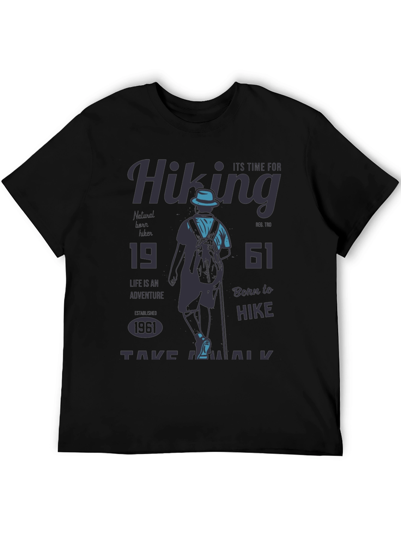 Hiking Adventure Graphic Tee - Born to Hike
