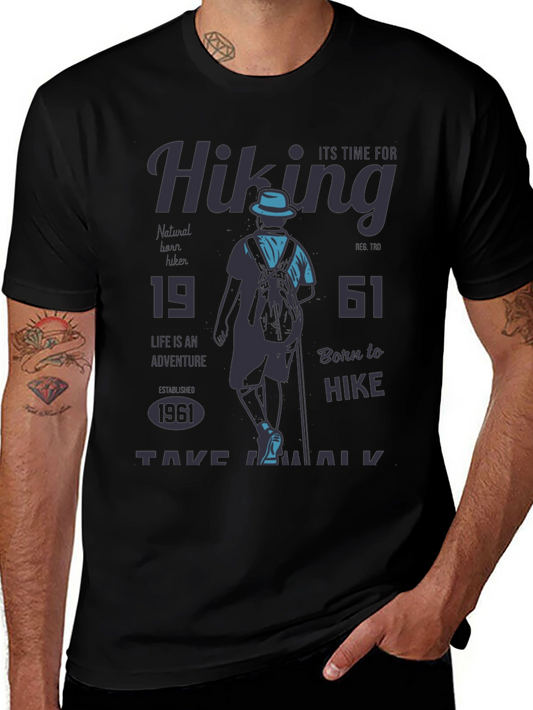 Hiking Adventure Graphic Tee - Born to Hike