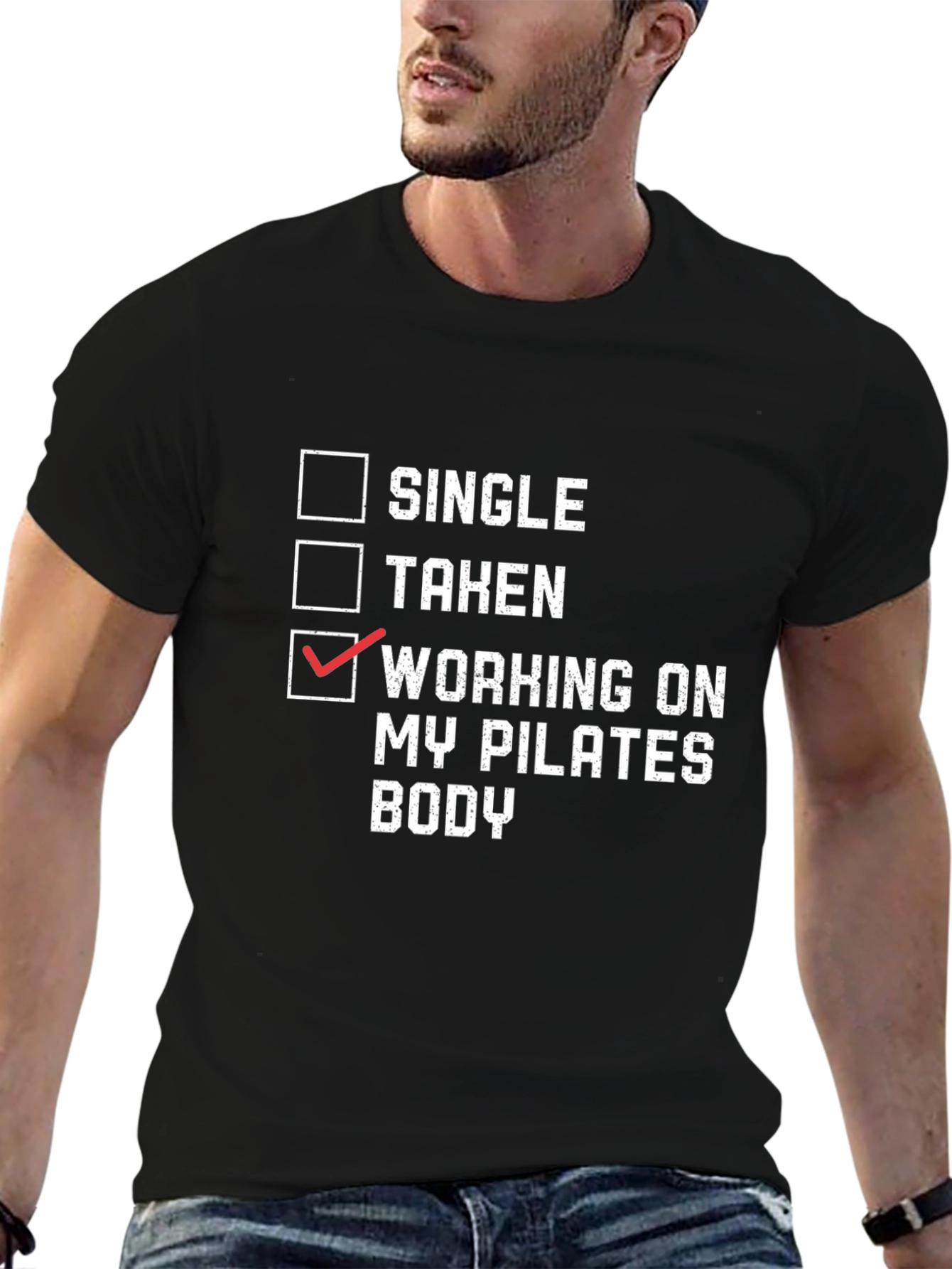 Pilates Body T-Shirt - Single Taken Workout Tee