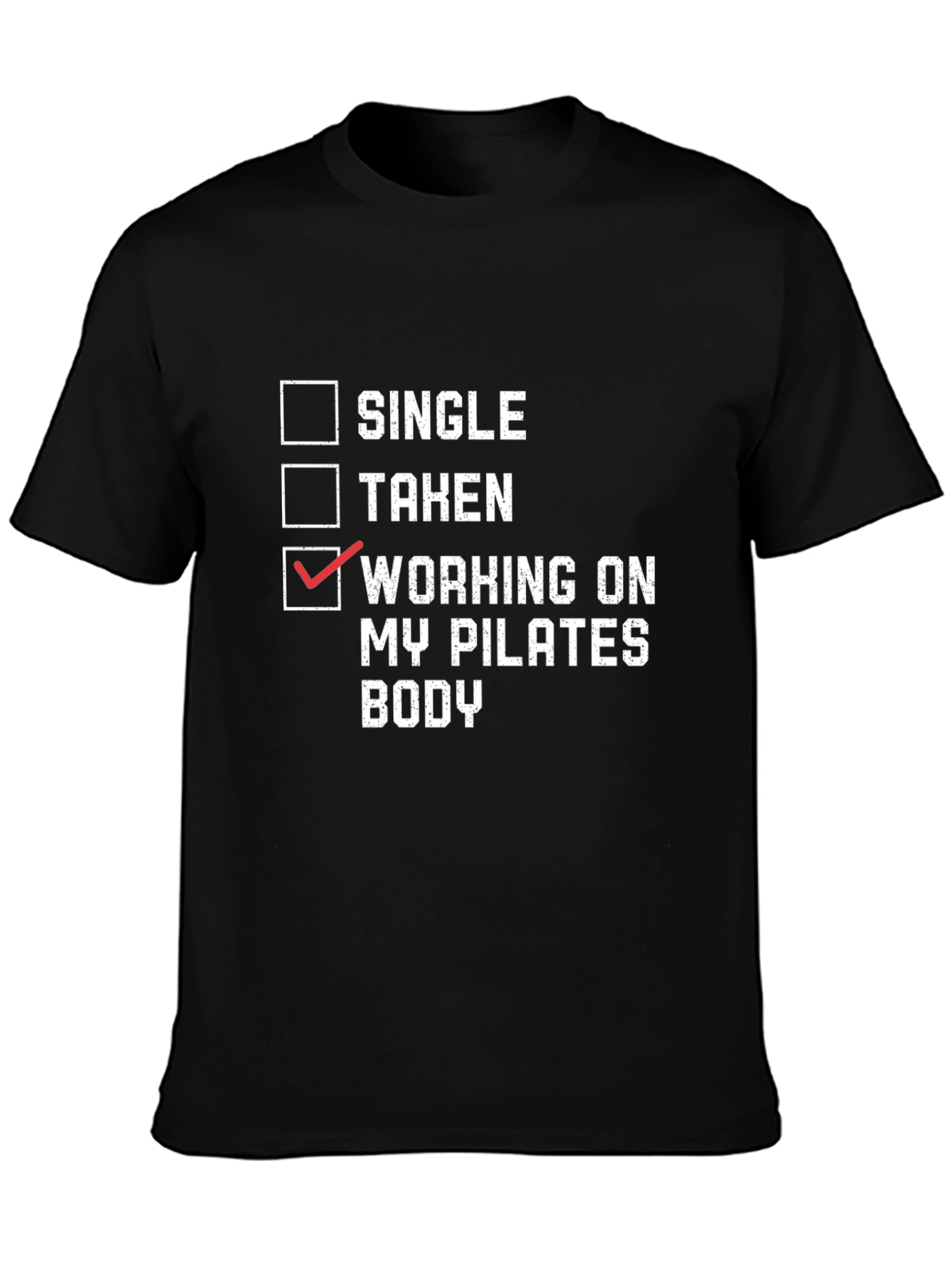 Pilates Body T-Shirt - Single Taken Workout Tee
