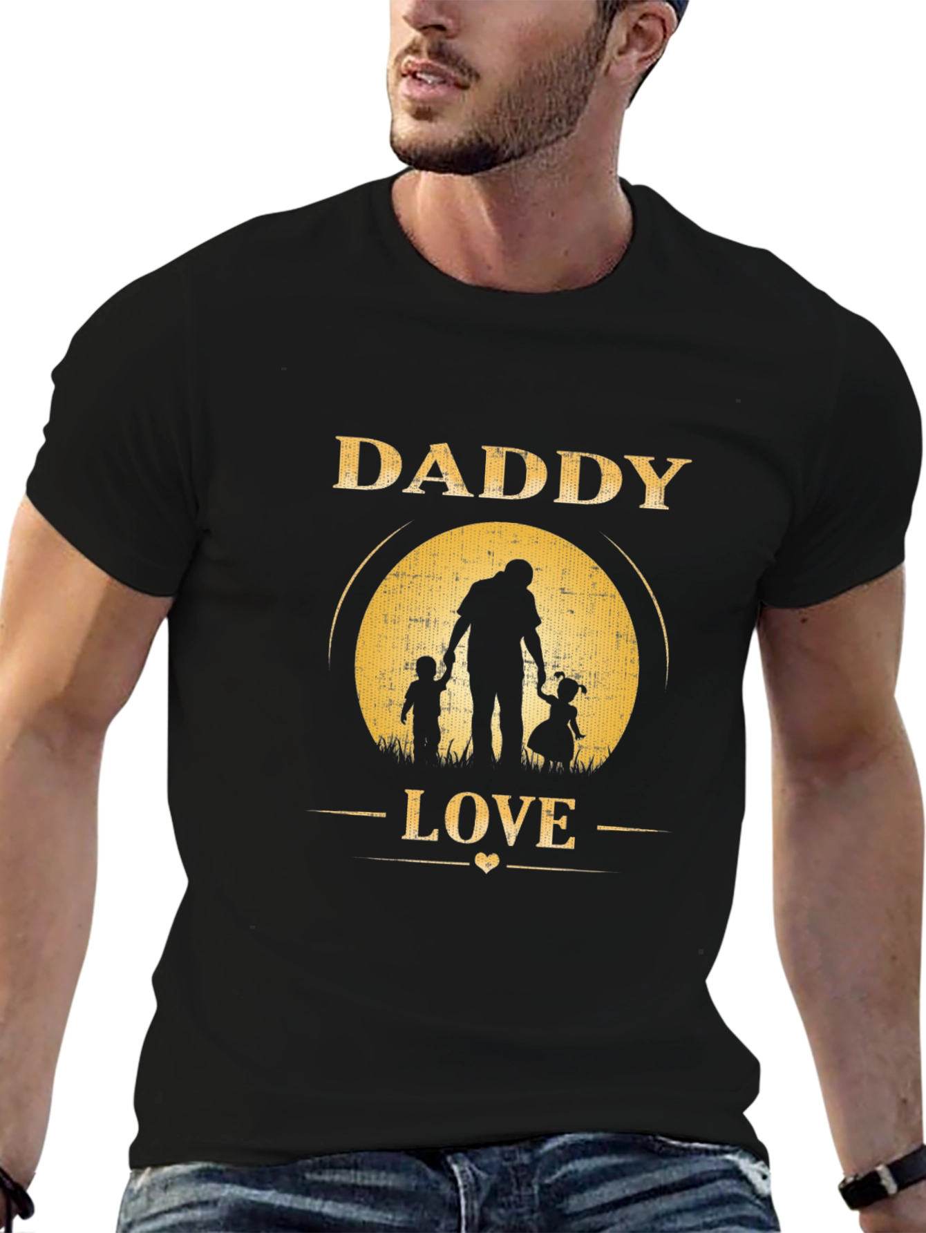 Daddy Love Graphic T-Shirt - Fathers Day
