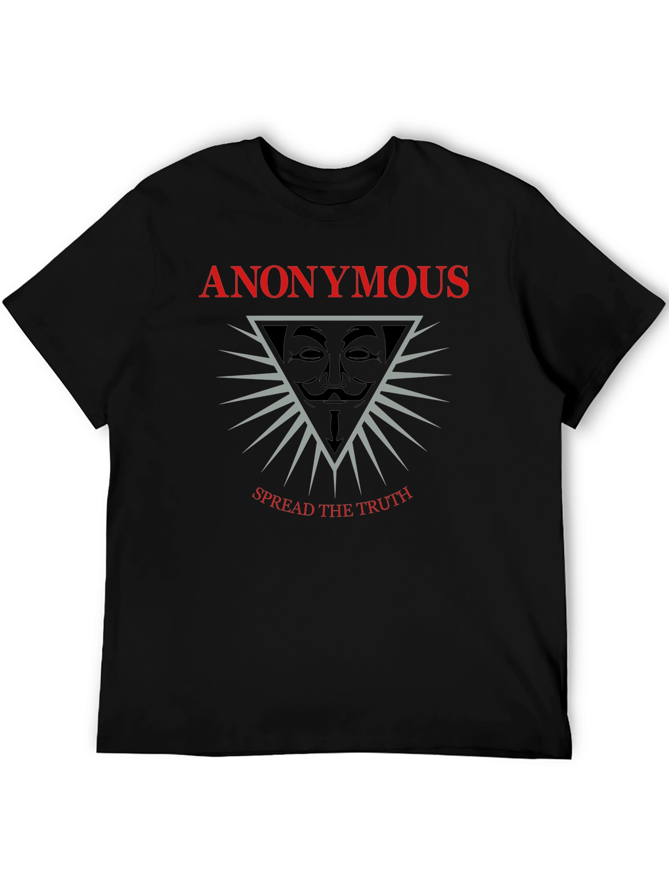 Anonymous Spread The Truth Graphic T-Shirt