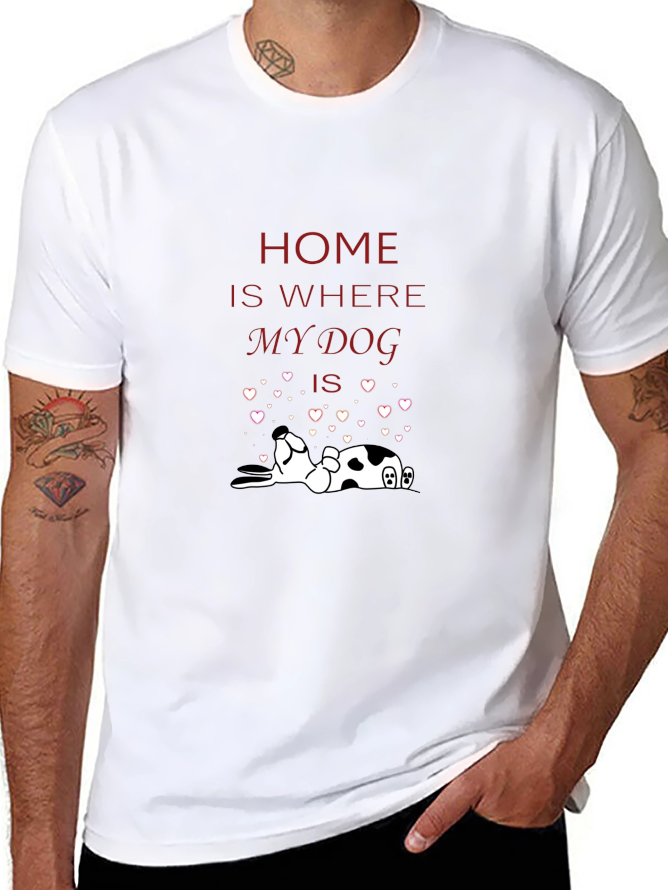 Home is Where My Dog Is T-Shirt