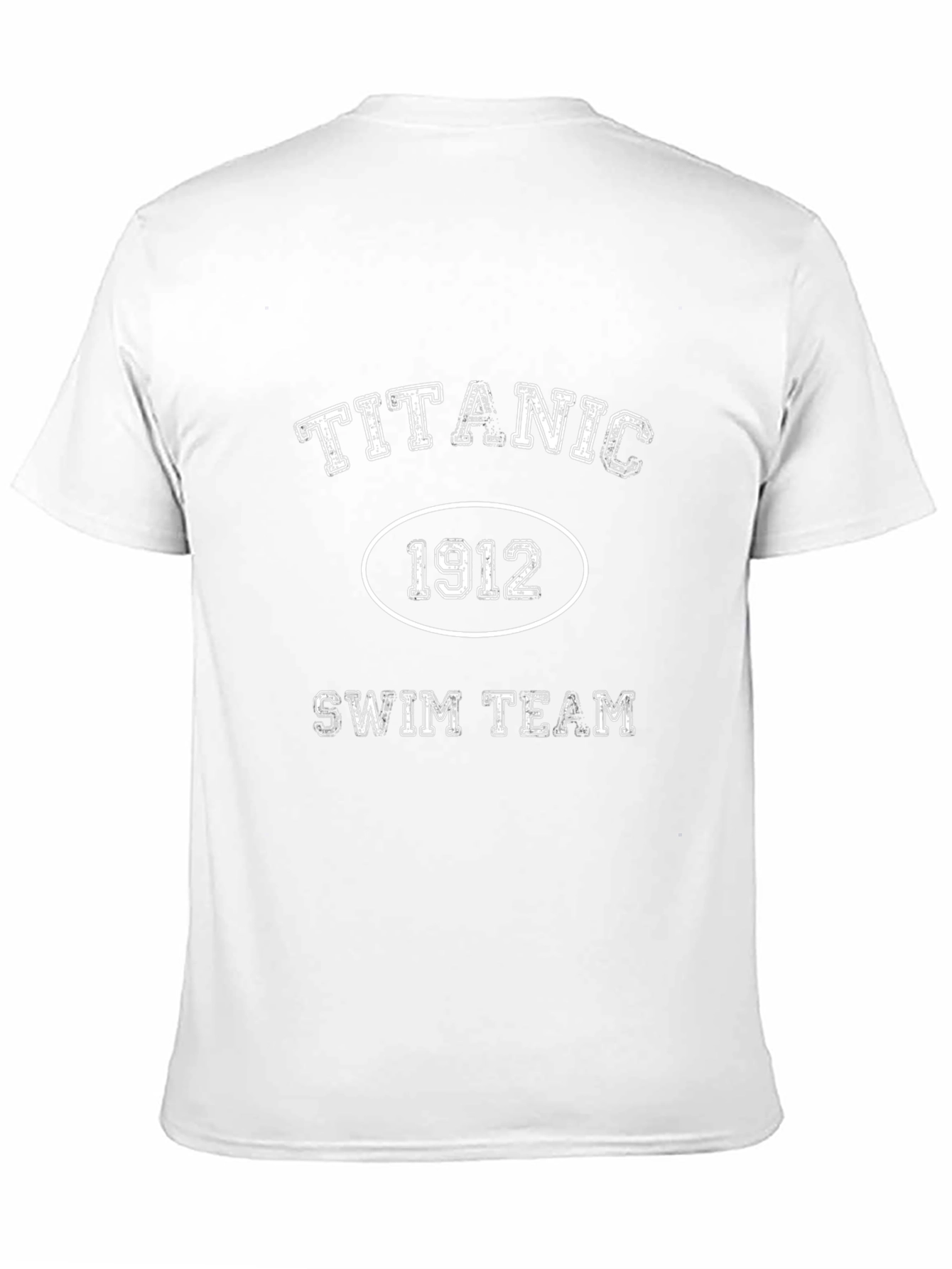 Titanic Swim Team 1912 Black T-Shirt