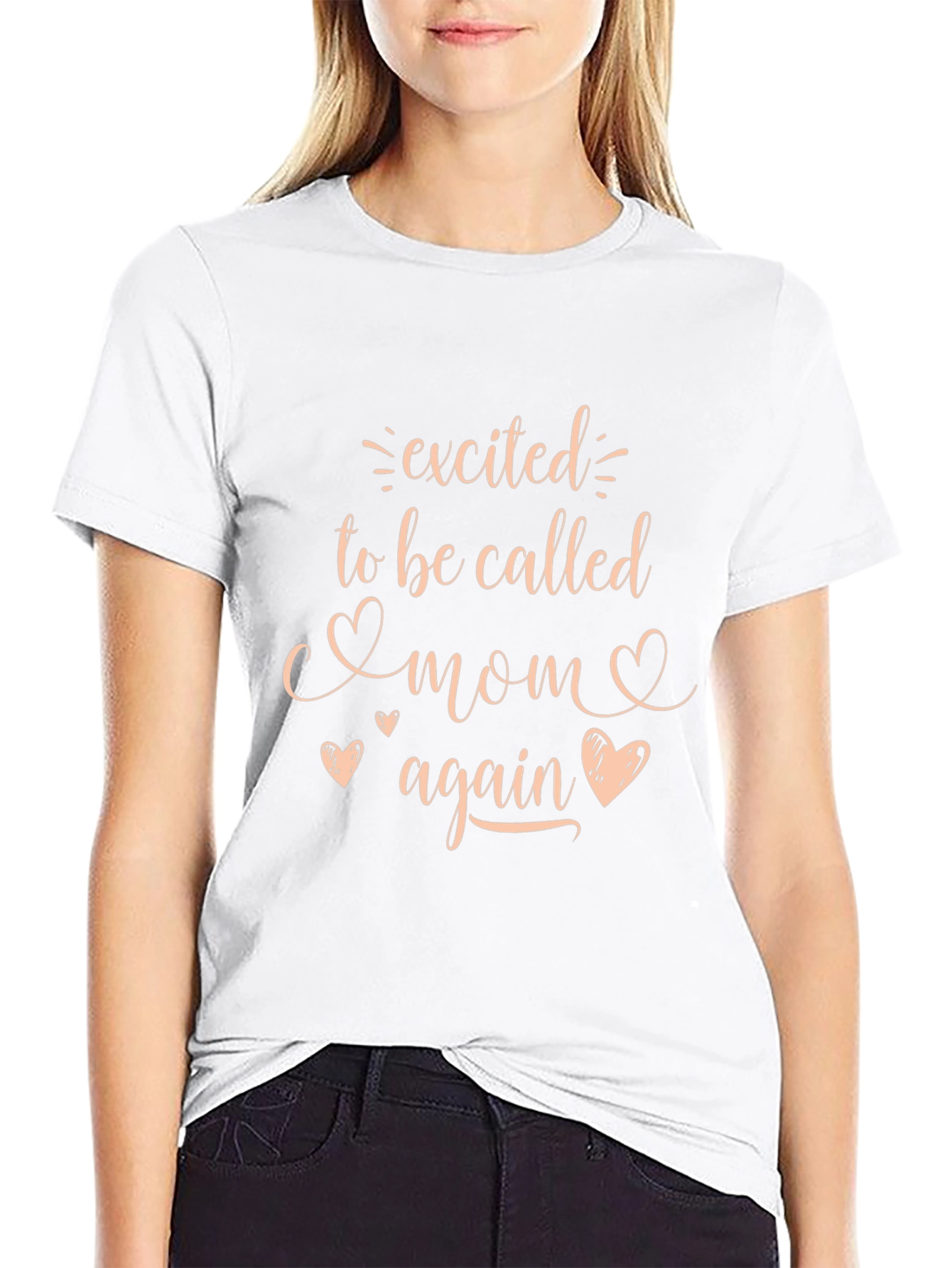 Excited to Be Called Mom Again T-Shirt