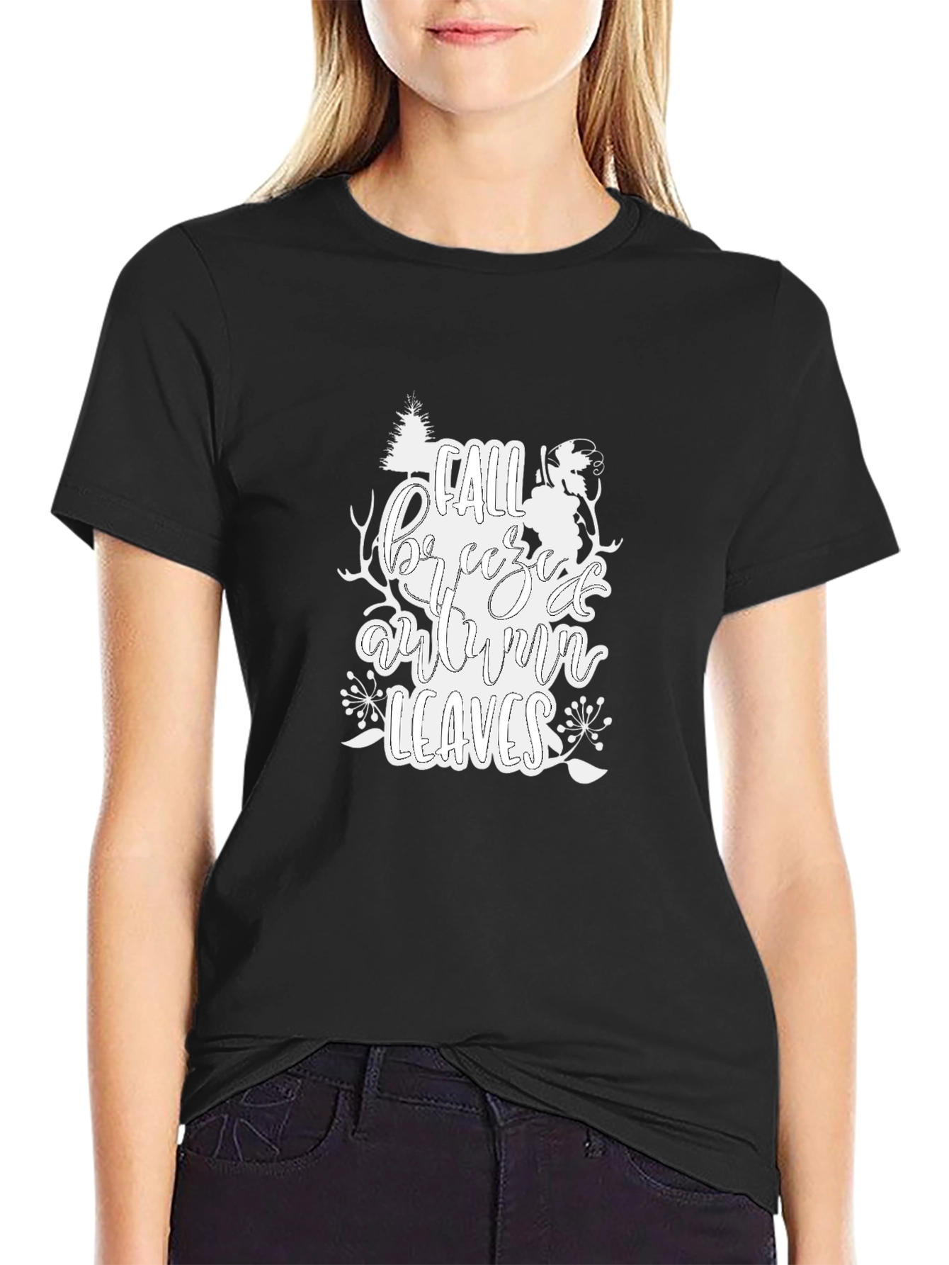 Fall Breeze Autumn Leaves T-Shirt