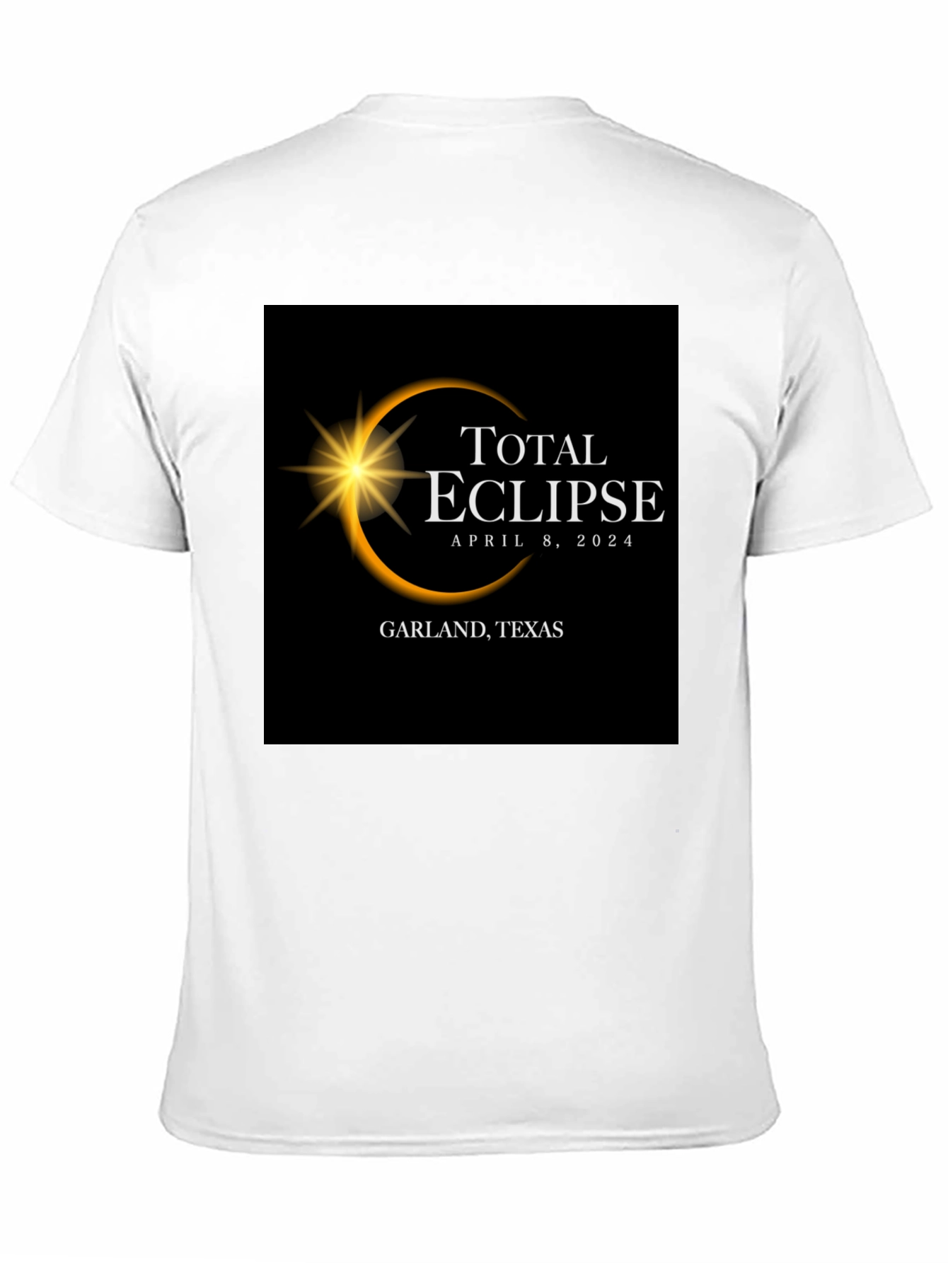 Total Eclipse April 8 2024 Garland Texas T-Shirt