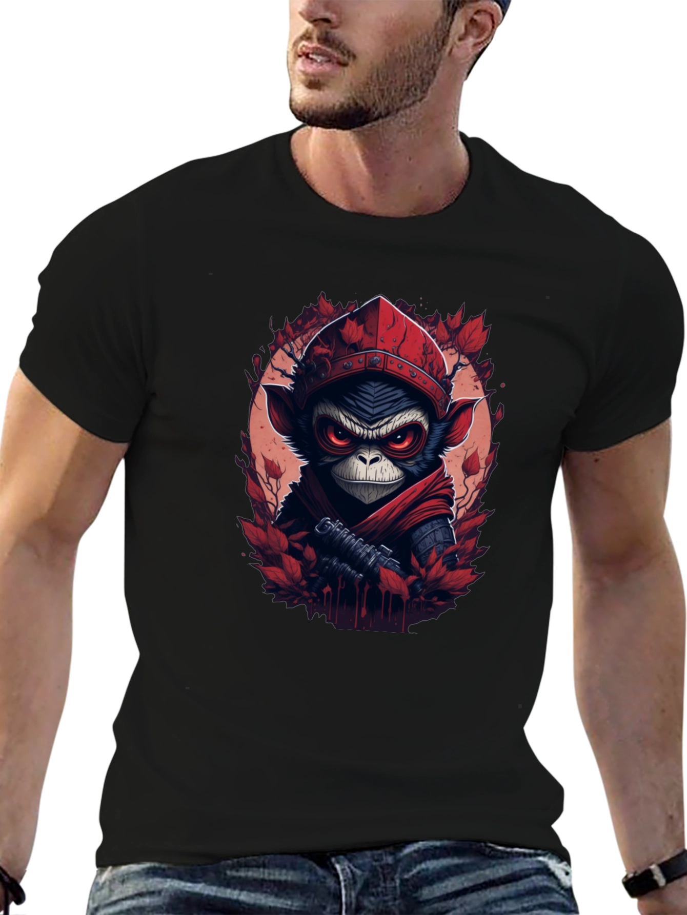 Ninja Monkey Graphic Tee