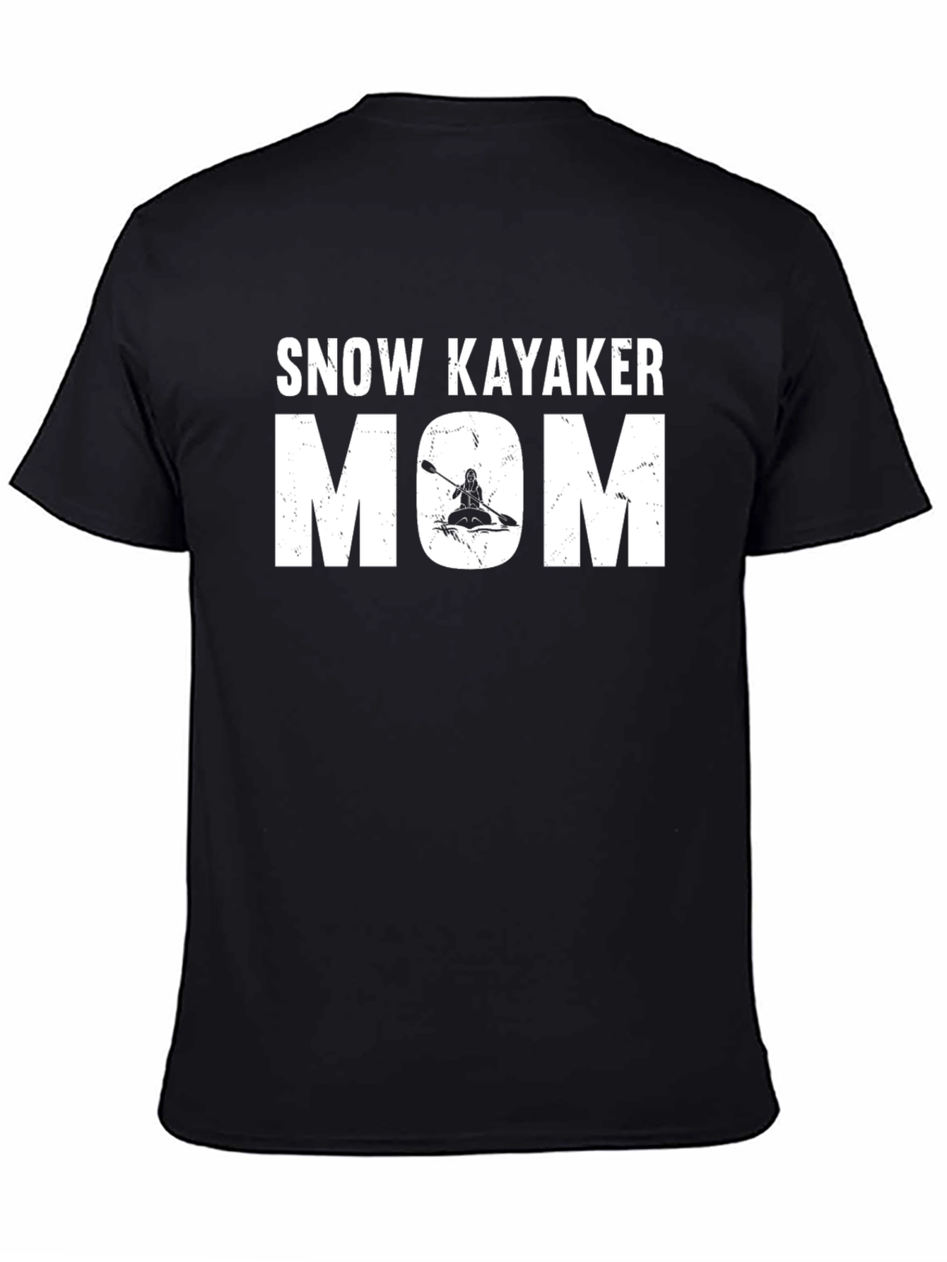 Snow Kayaker Mom T-Shirt