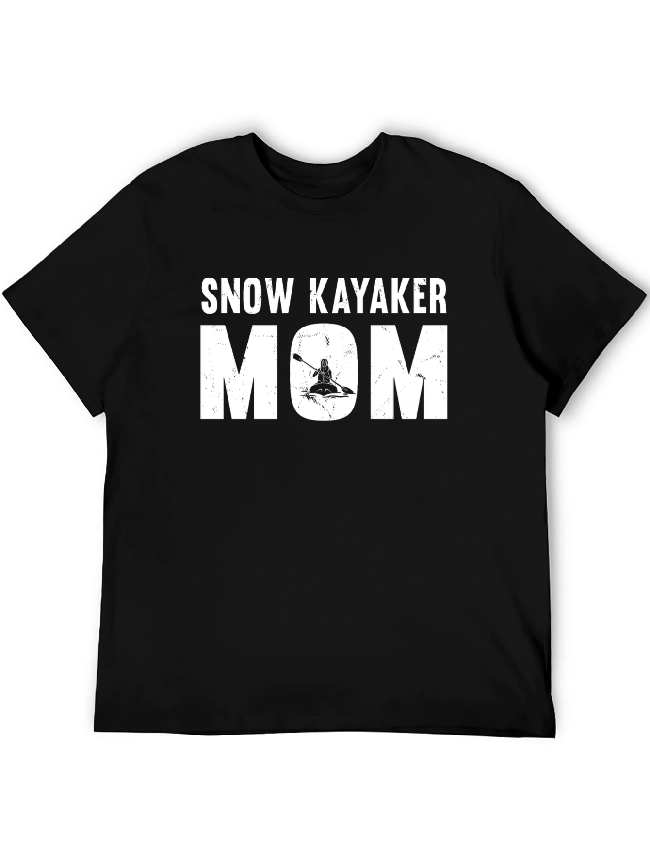 Snow Kayaker Mom T-Shirt