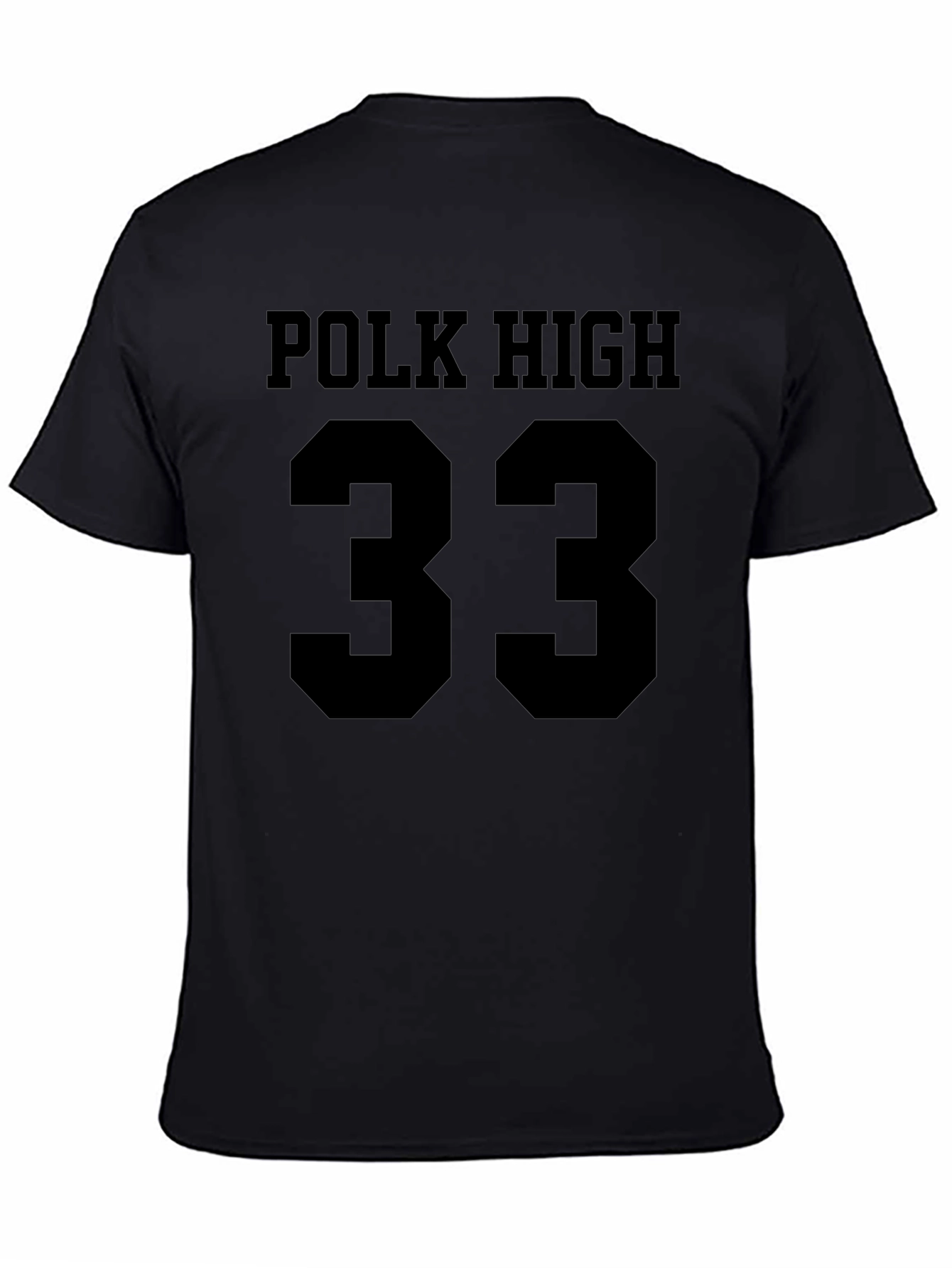 Polk High #33 T-Shirt - Classic Throwback Tee
