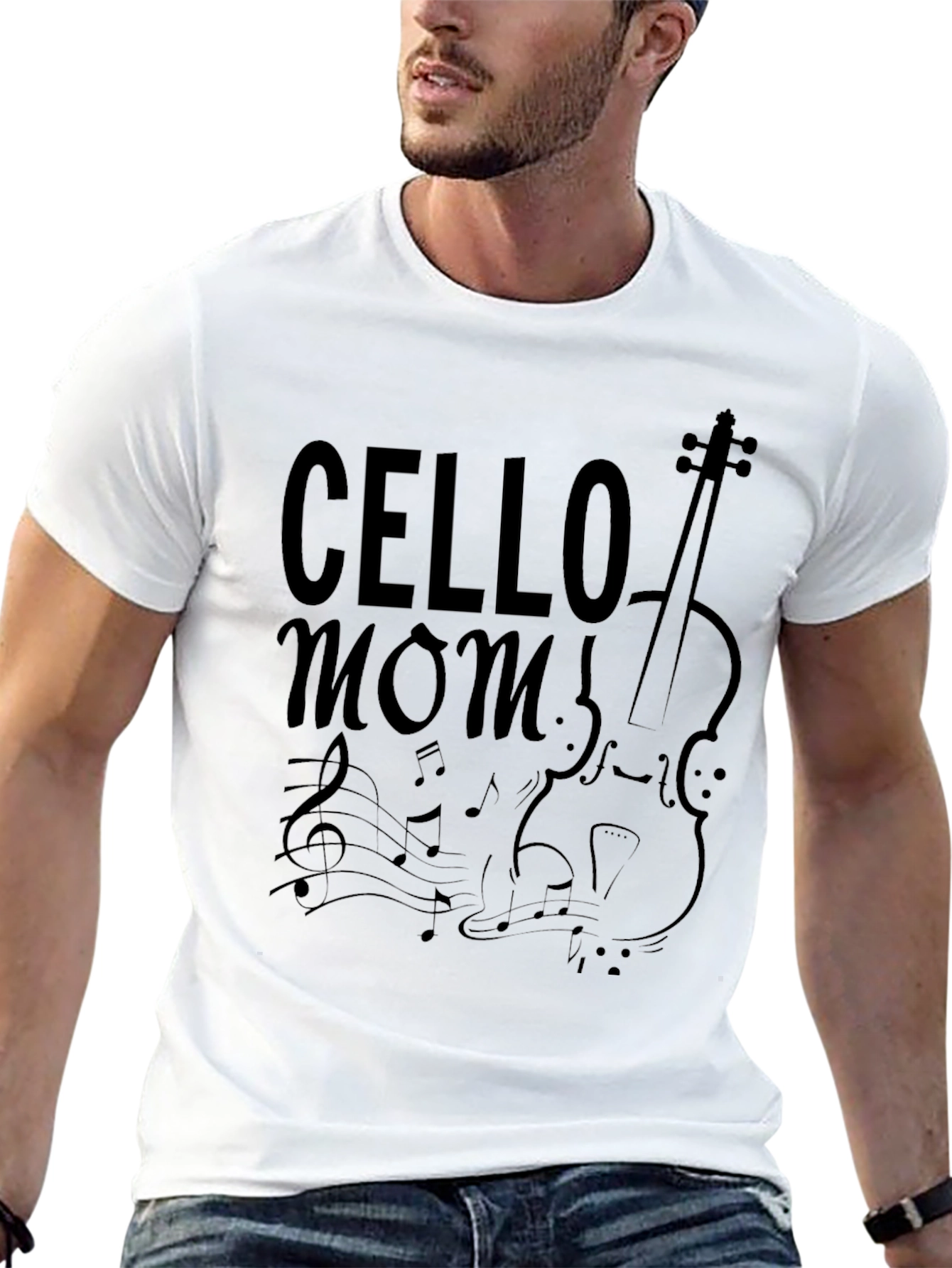 Cello Mom T-Shirt - Music Lover Gift