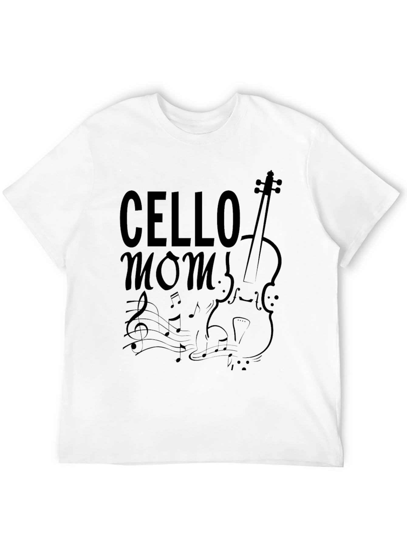 Cello Mom T-Shirt - Music Lover Gift